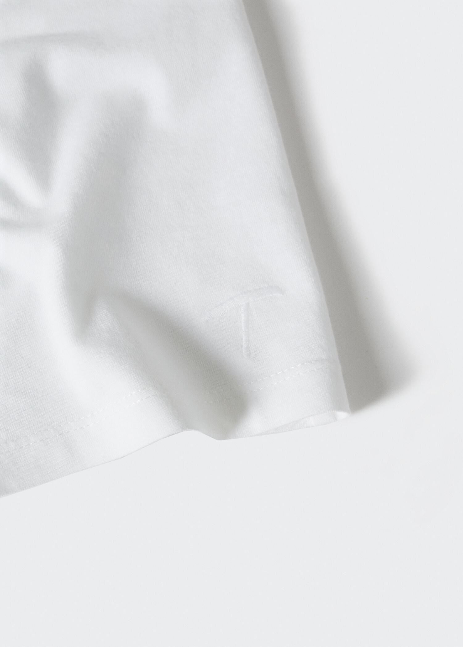 Essential cotton-blend T-shirt - Details of the article 9