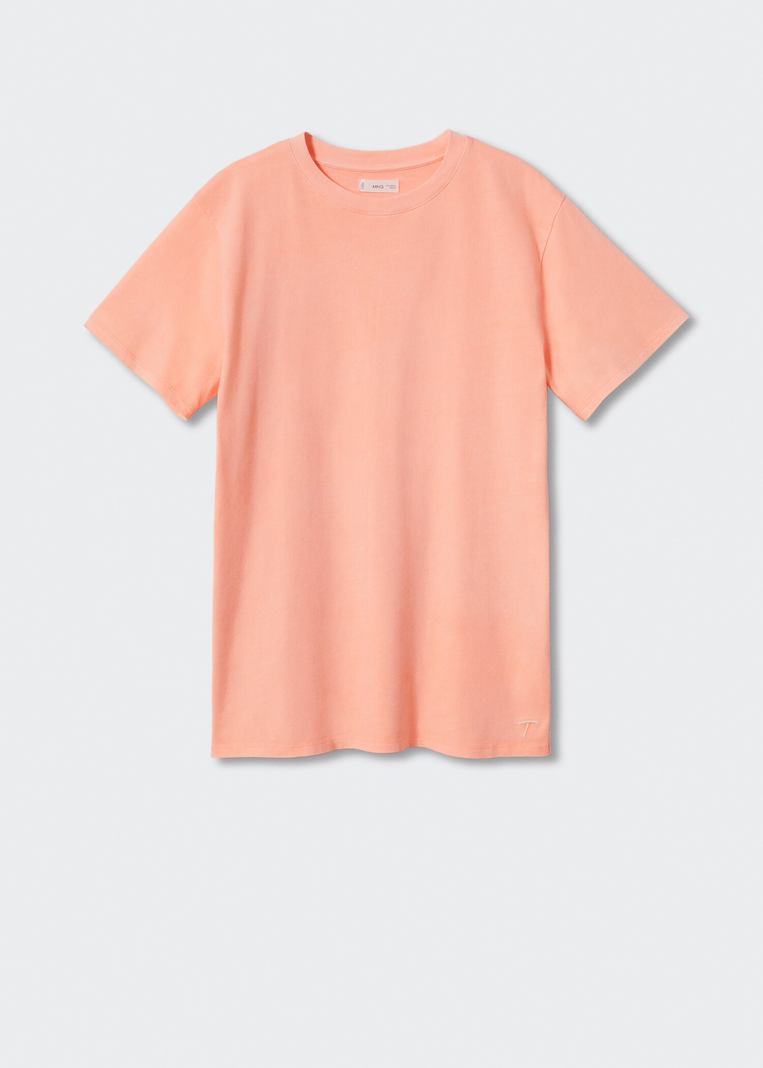 Essential cotton-blend T-shirt - Article without model