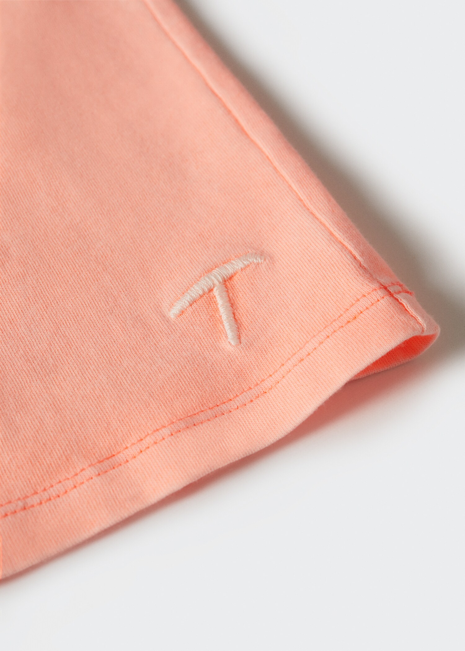 Essential cotton-blend T-shirt - Details of the article 8