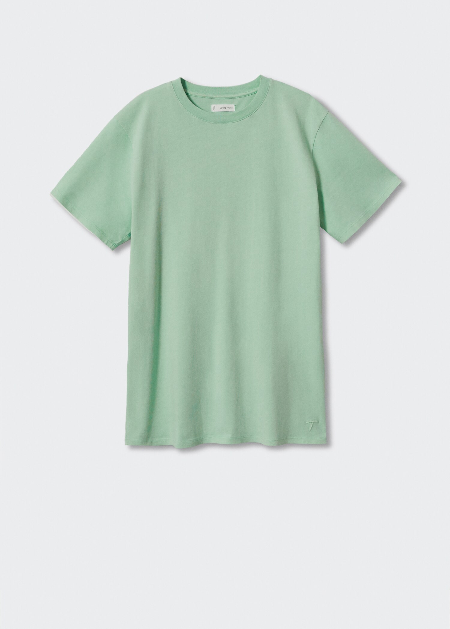 Essential cotton-blend T-shirt - Article without model