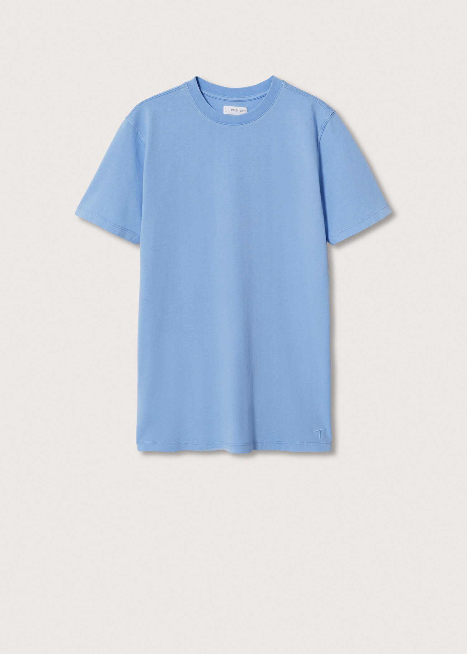 Essential cotton-blend T-shirt - Article without model