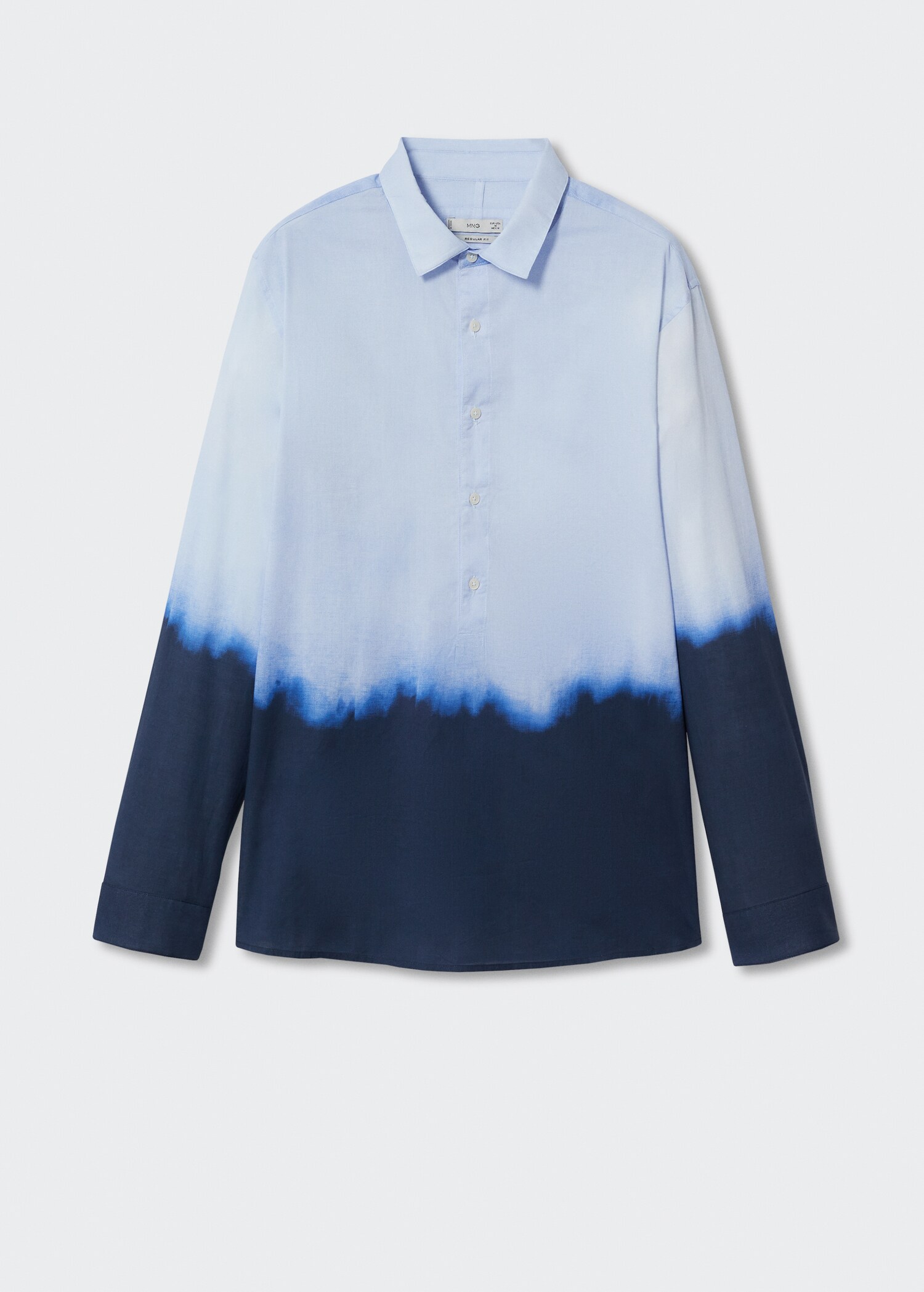 Tie-dye cotton shirt - Article without model