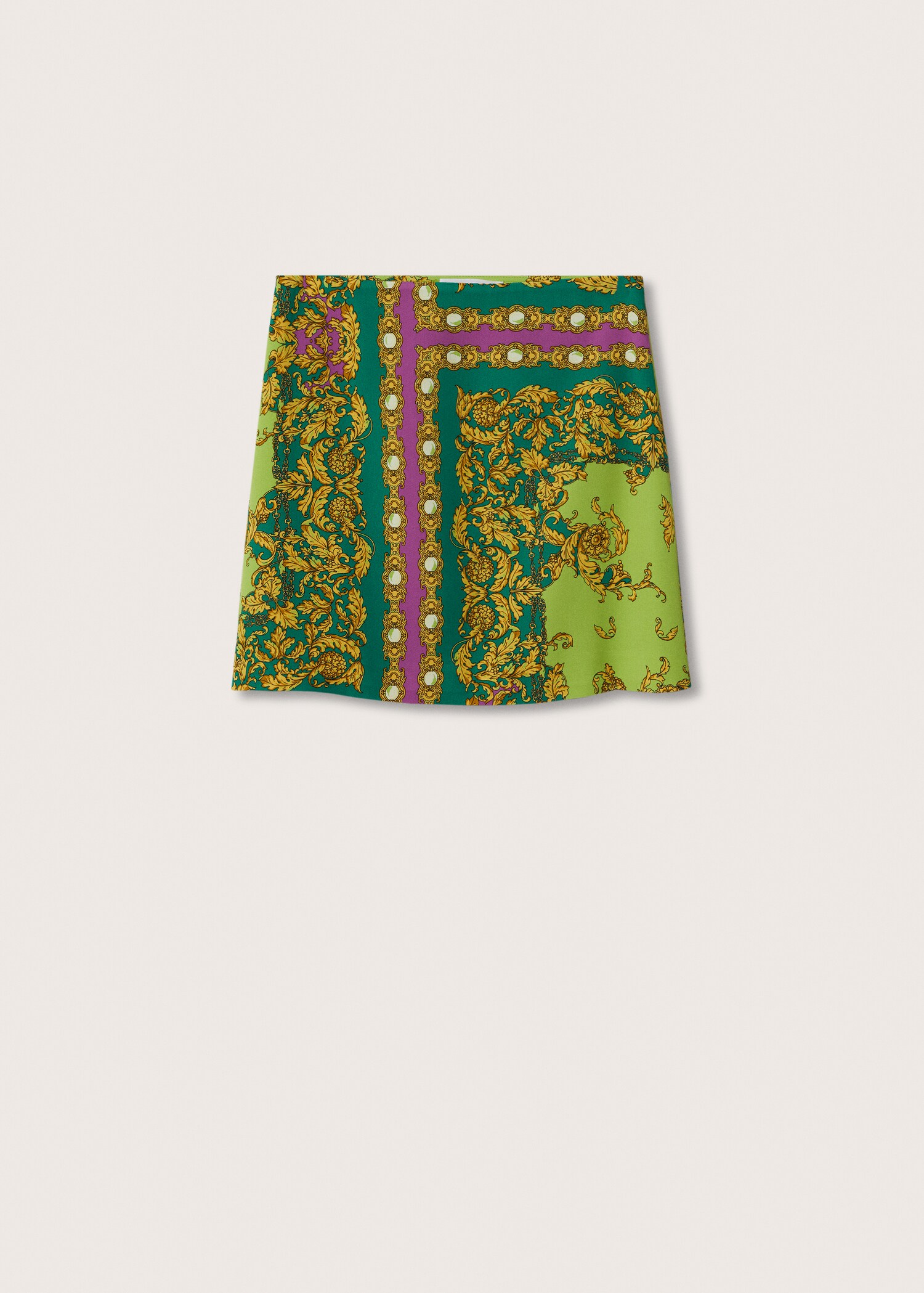 Baroque print skirt - Article without model