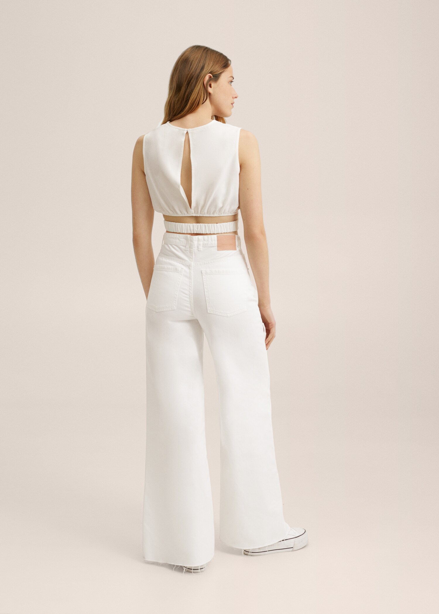 Wrap crop top - Reverse of the article