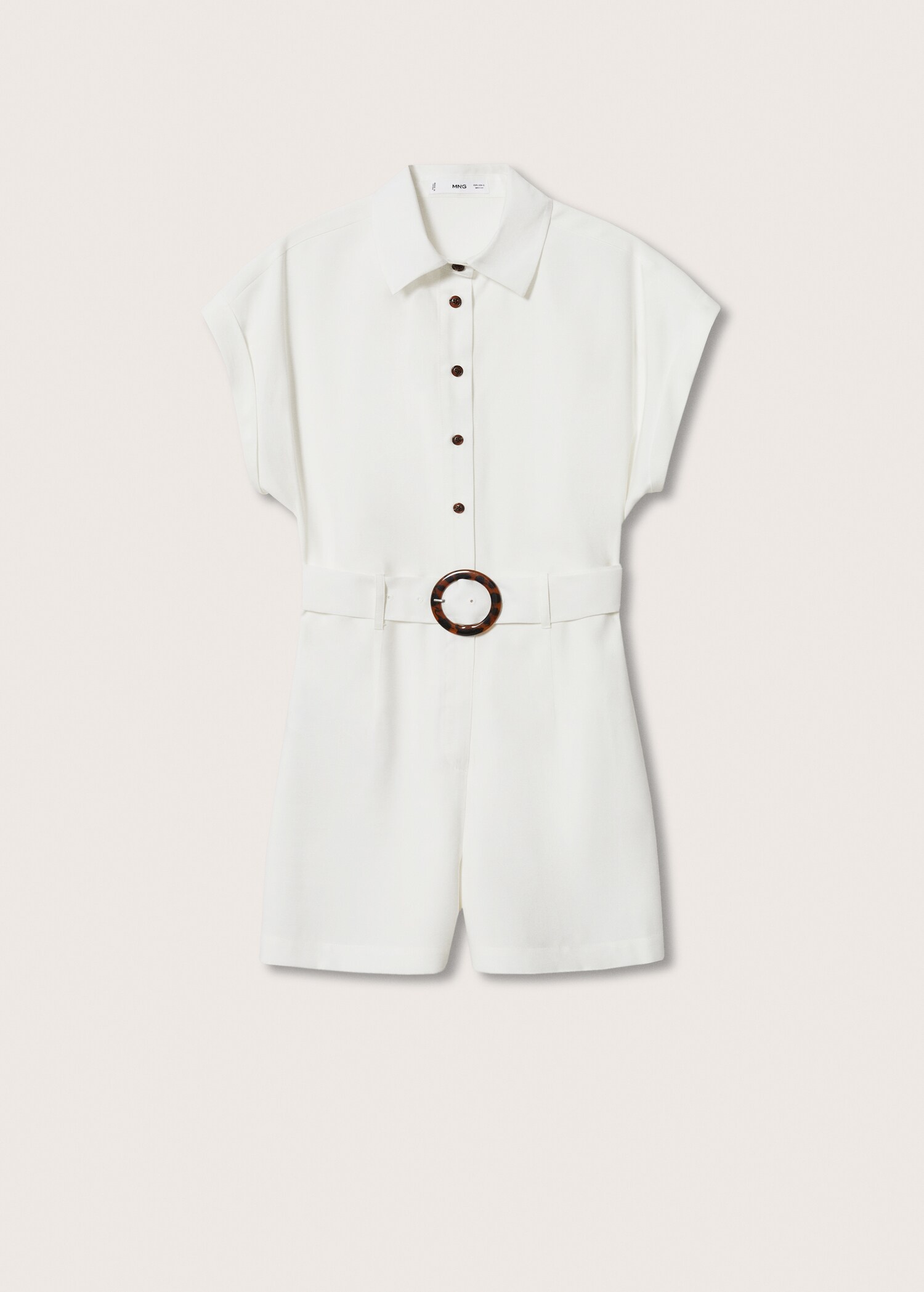 Belt short jumpsuit - Article without model