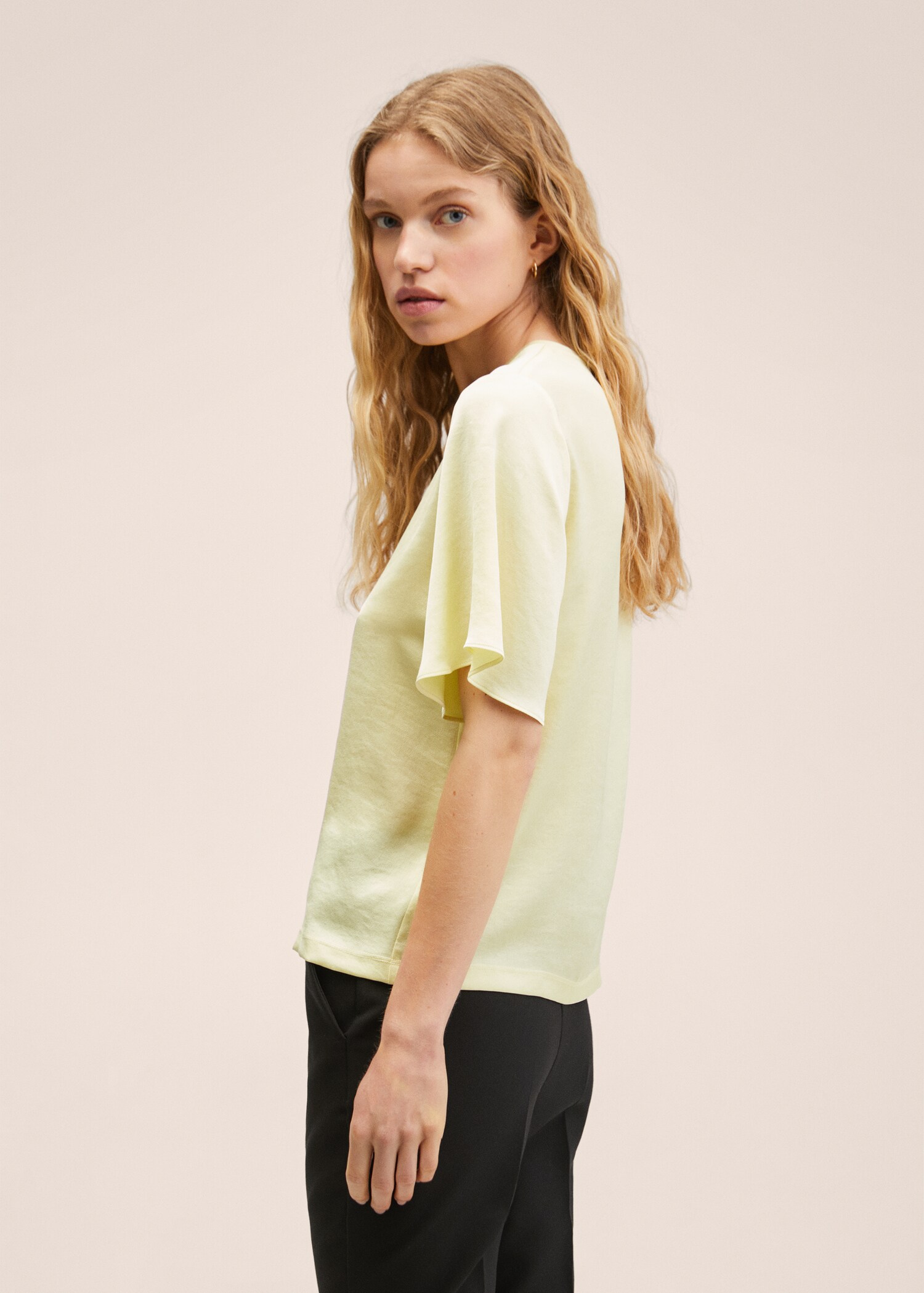 Short sleeved blouse - Details of the article 2
