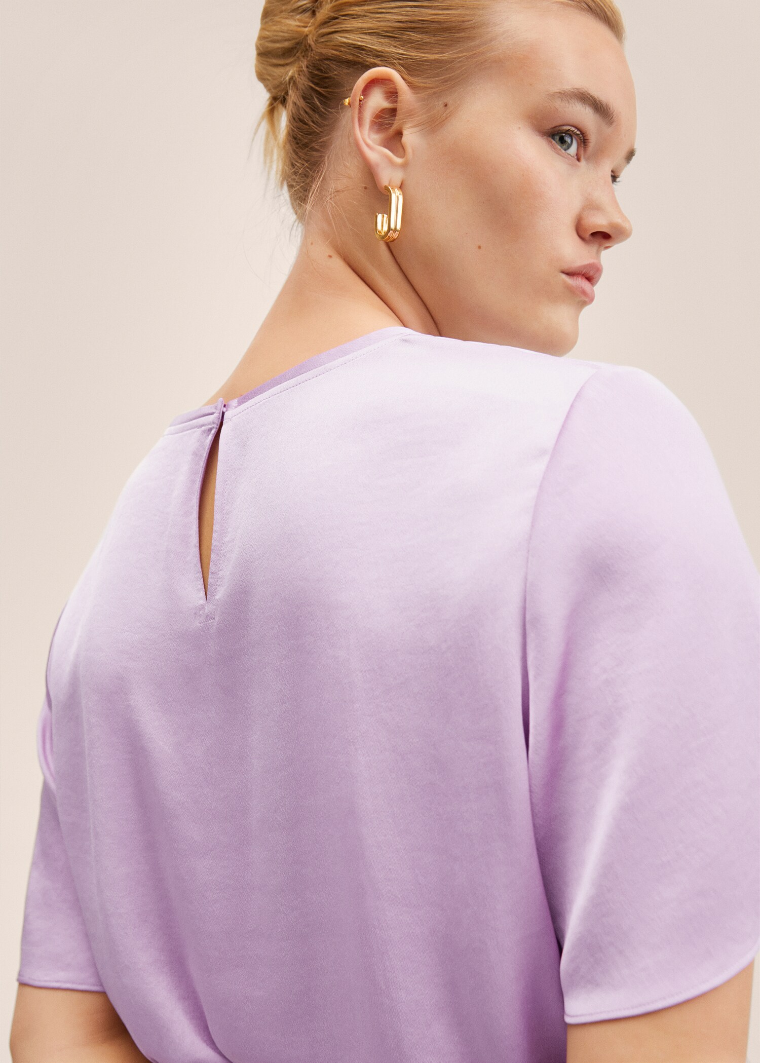 Short sleeved blouse - Details of the article 5