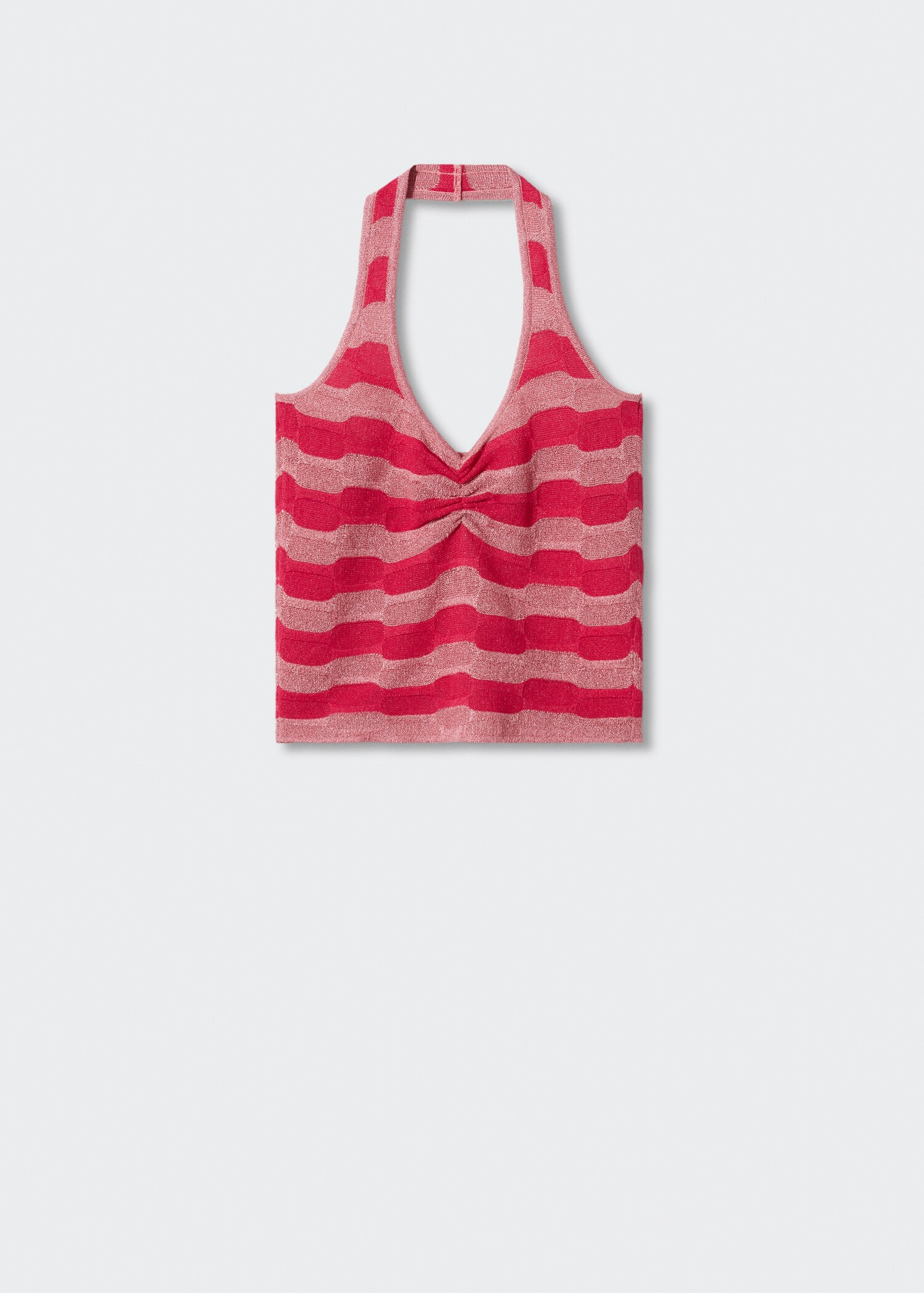 Open back knitted top - Article without model