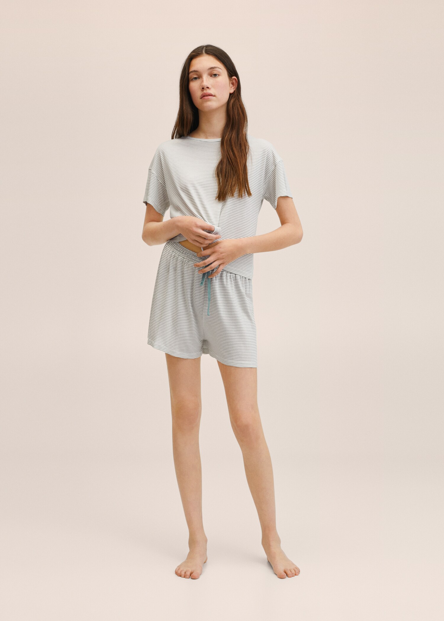 Printed short pyjamas - Medium plane
