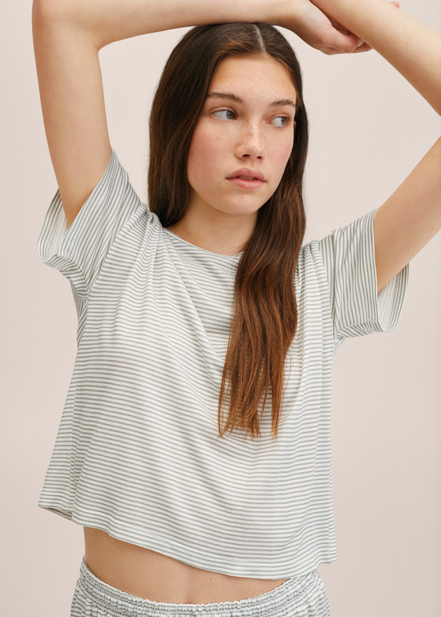 Printed short pyjamas - Details of the article 2