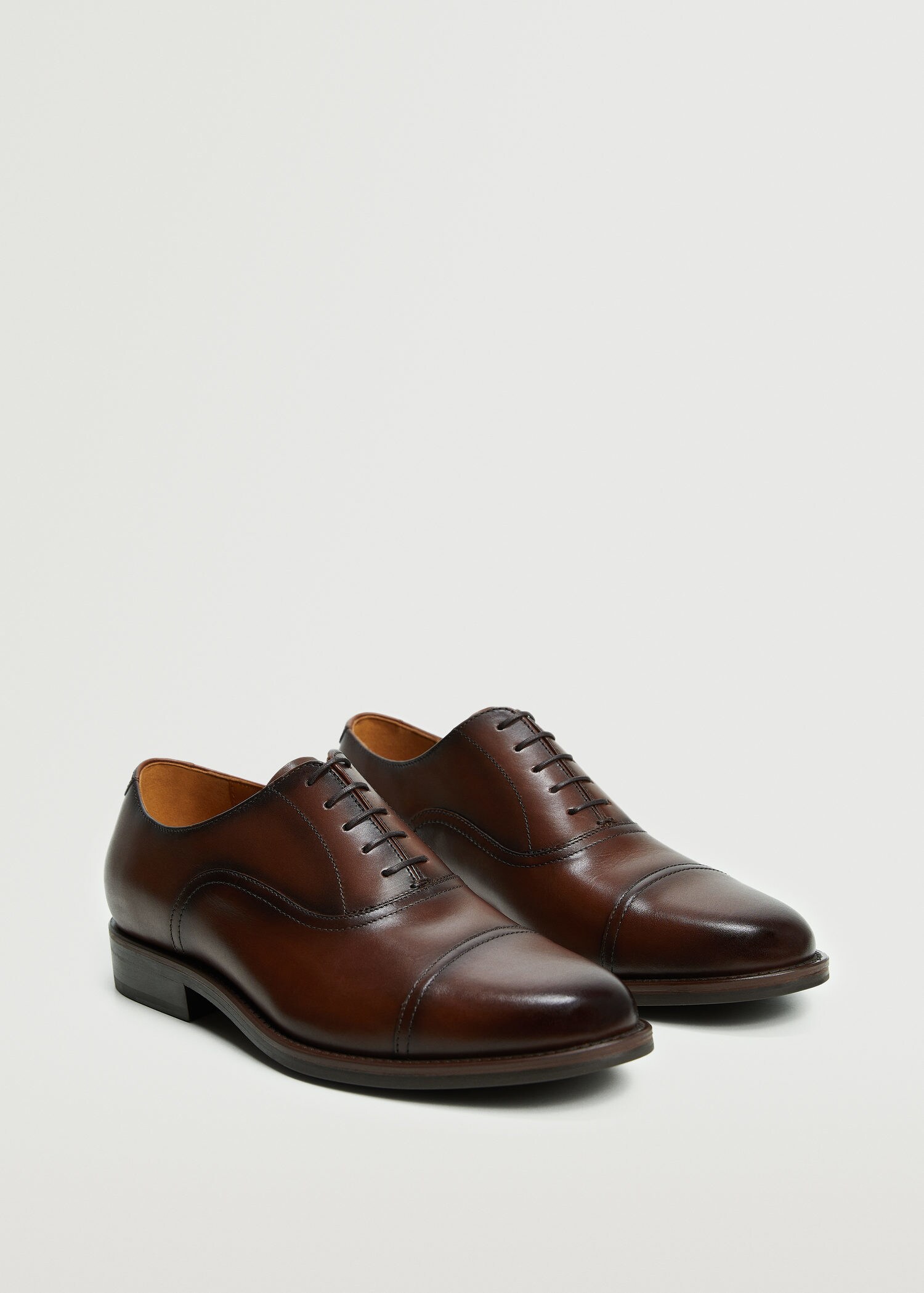 Leather blucher shoes - Details of the article 3