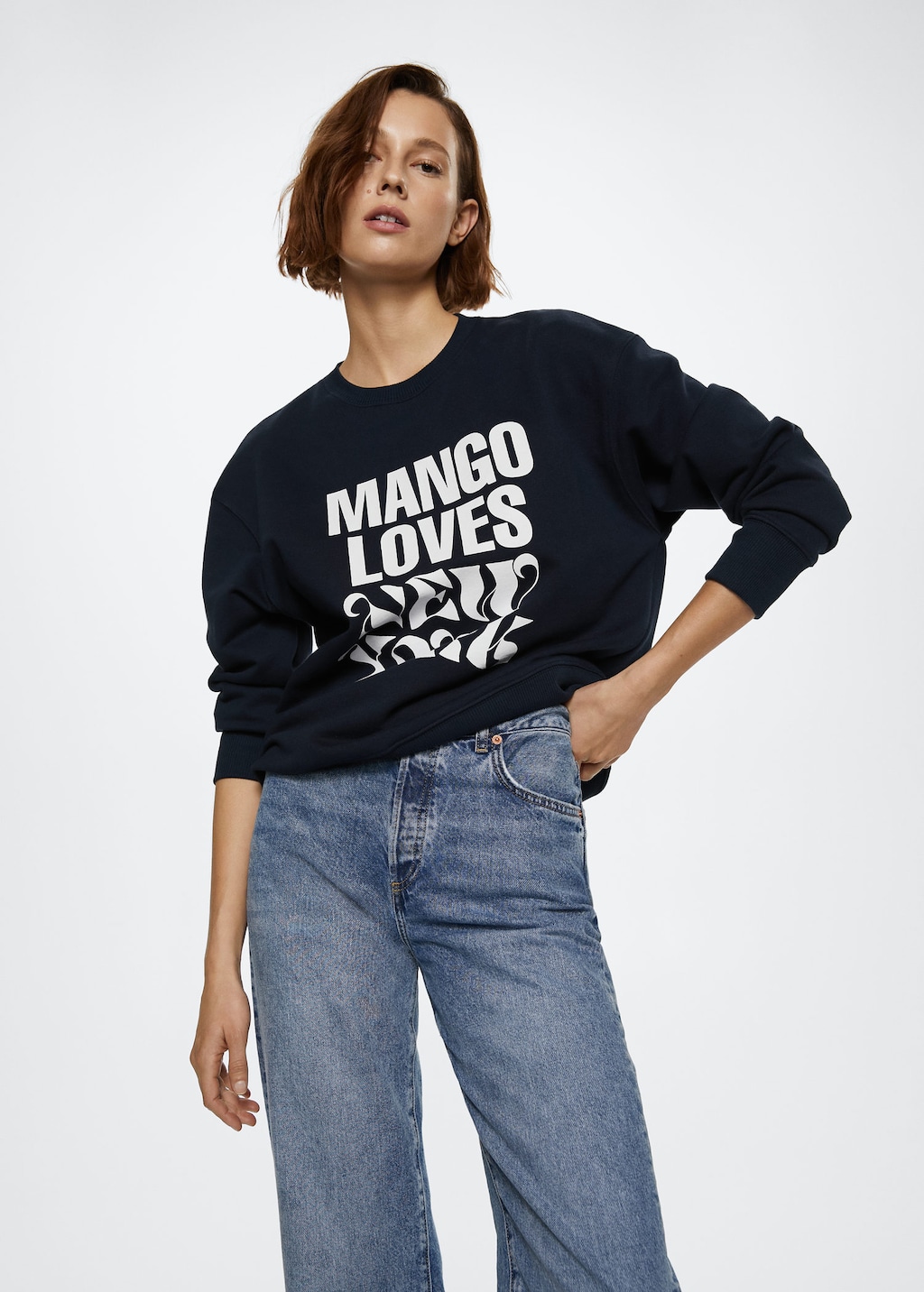 Sudaderas de Mujer 2024 MANGO OUTLET USA