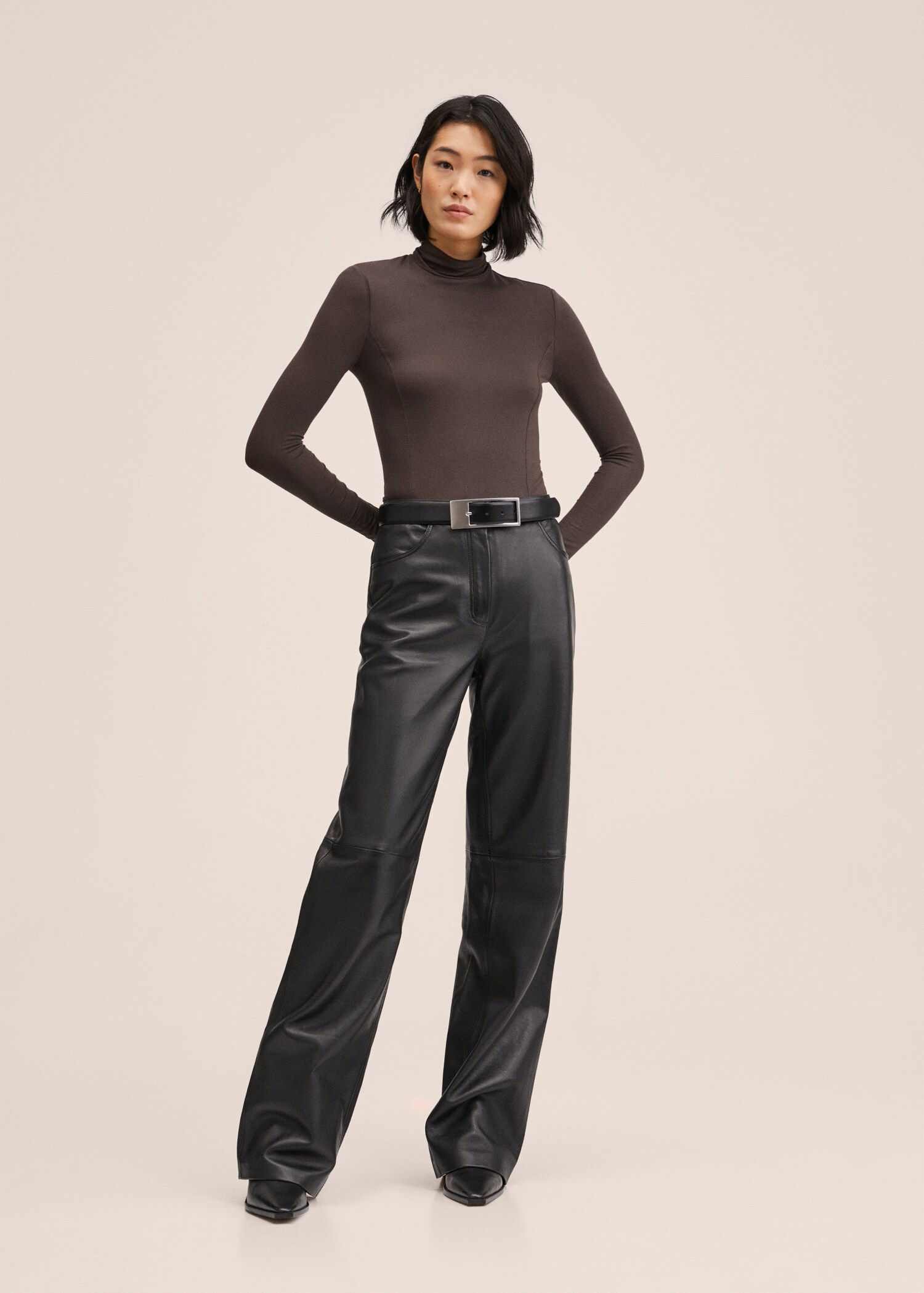 Perkins-neck long-sleeved t-shirt - General plane