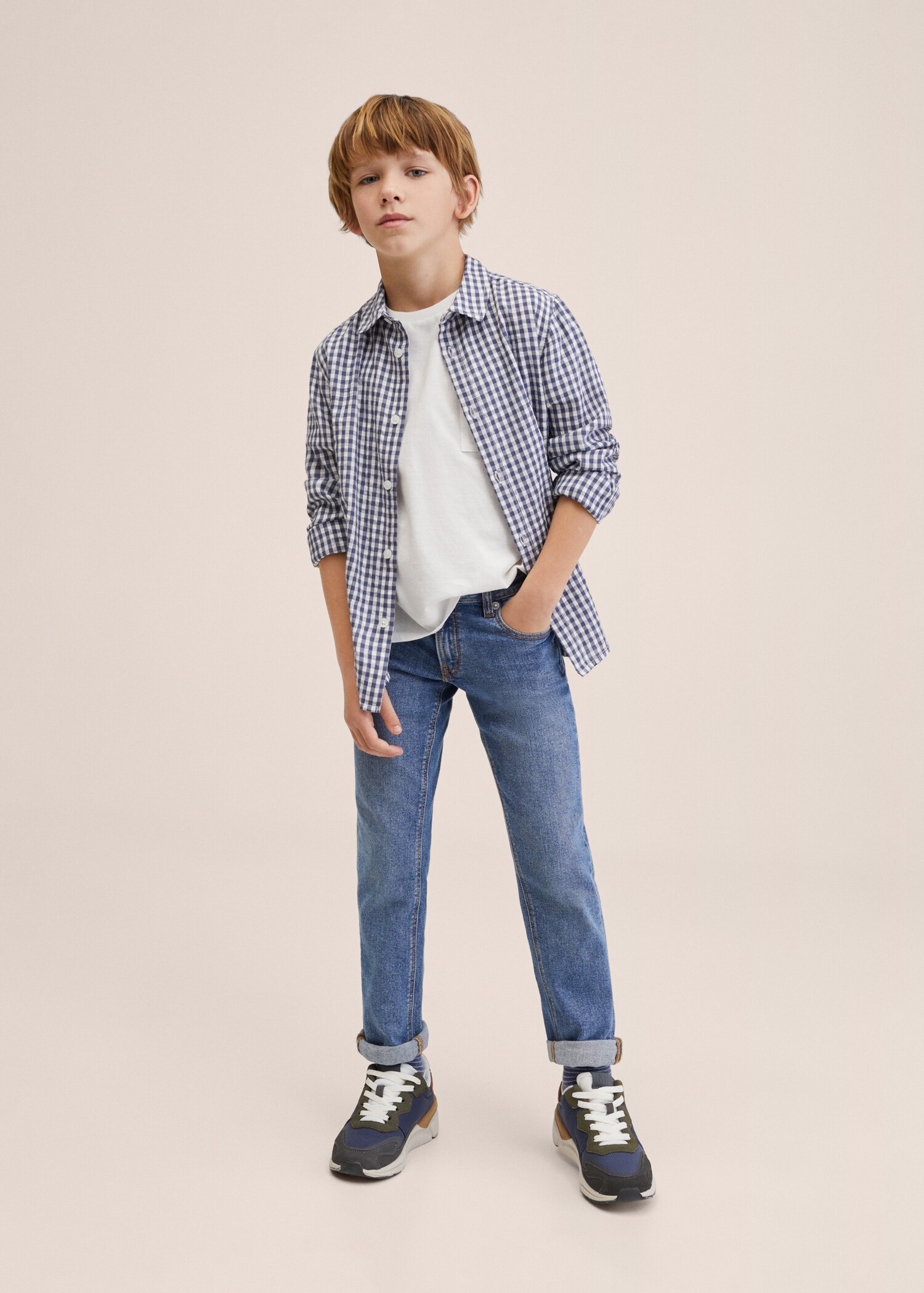 Camisa quadres Vichy - Pla general
