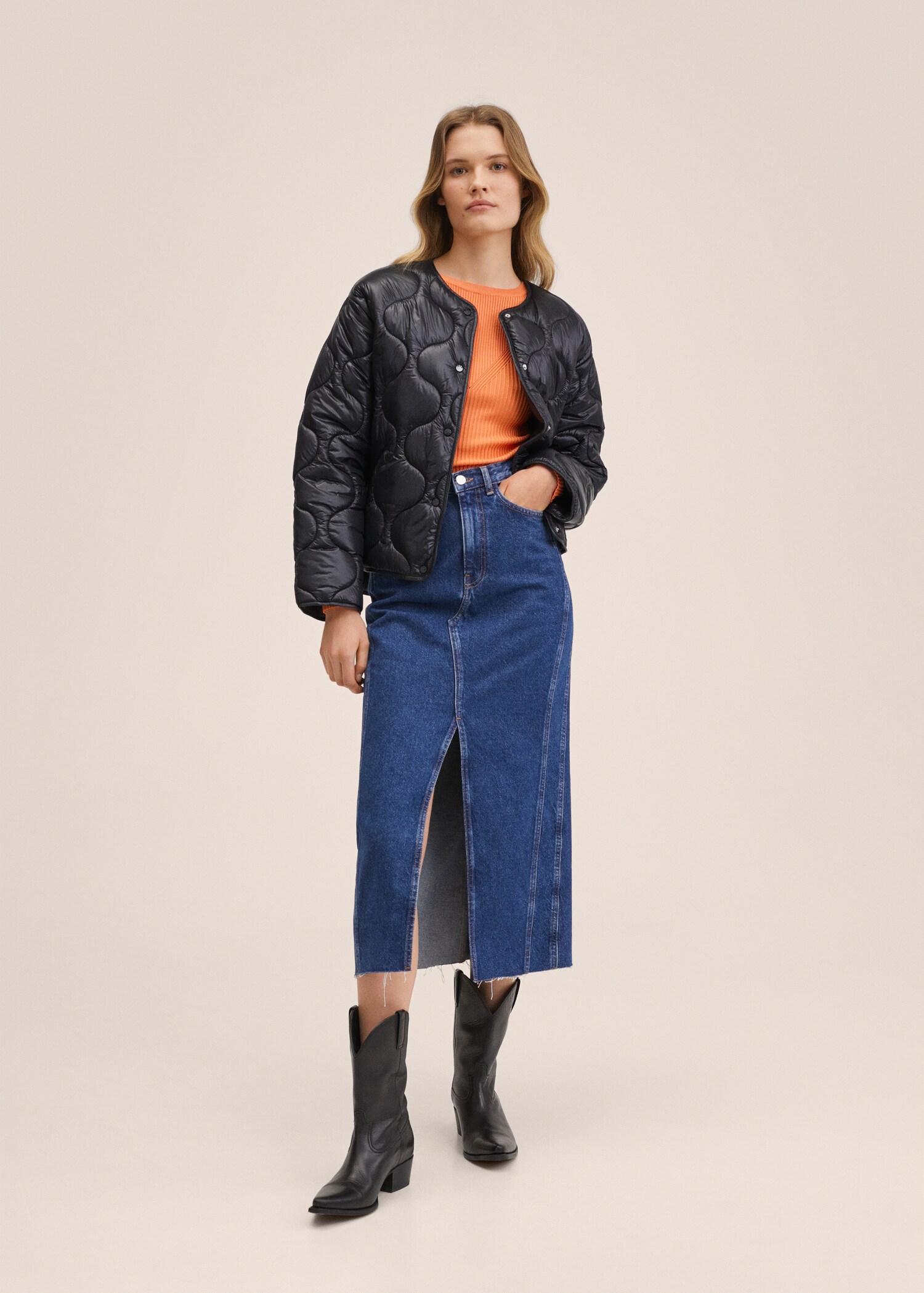 Anorak ultralight botones - Plano general