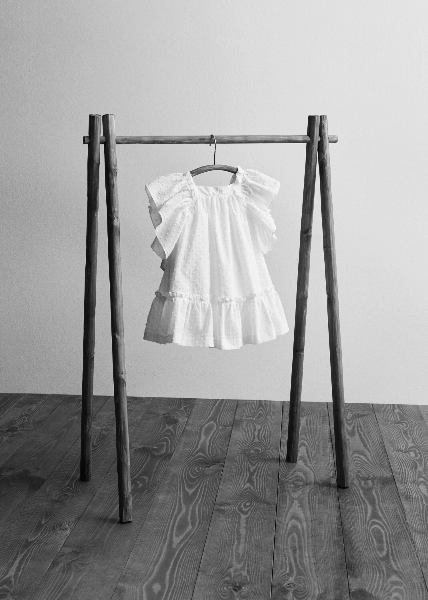 Bow Plumeti dress - General plane