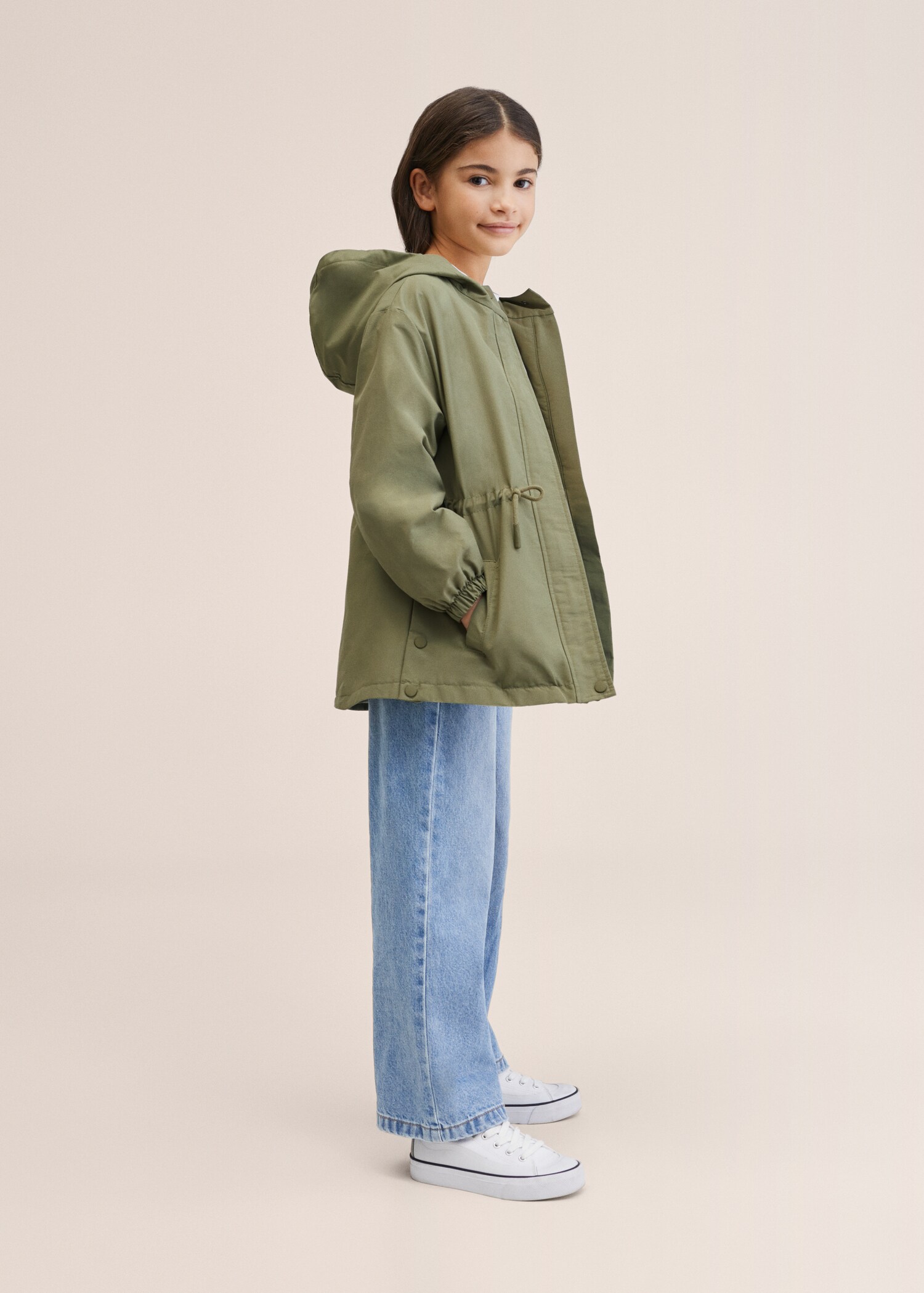 Parka tasche cappuccio - Piano generale