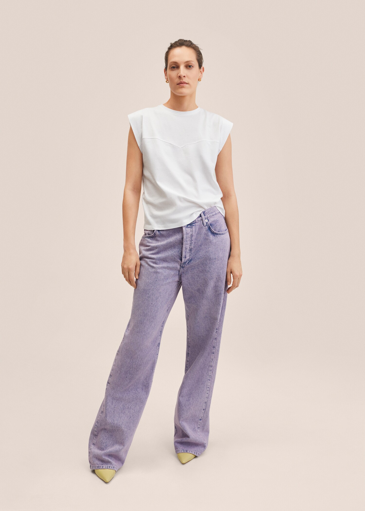 Seam detail T-shirt - General plane