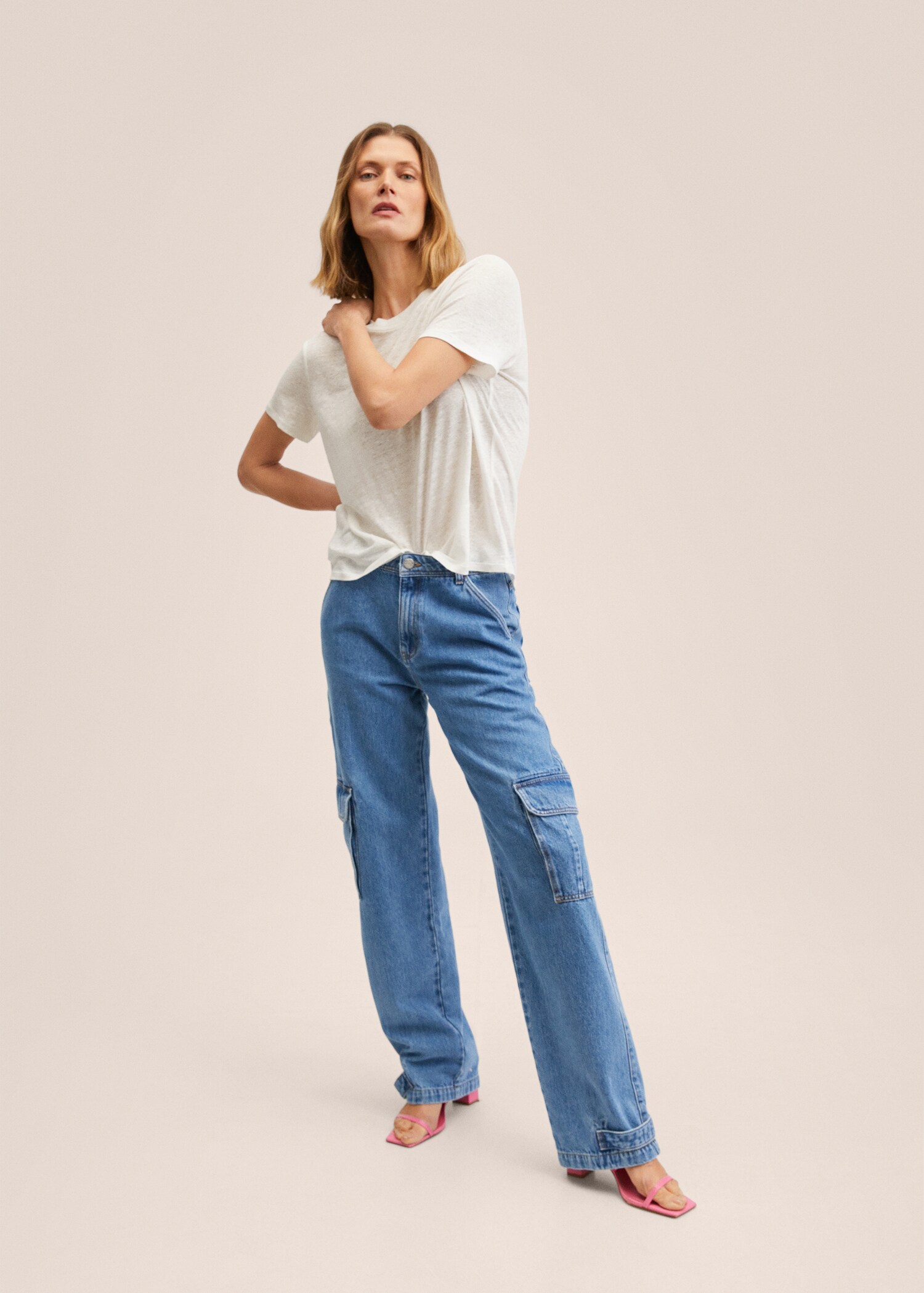 100% linen t-shirt - General plane