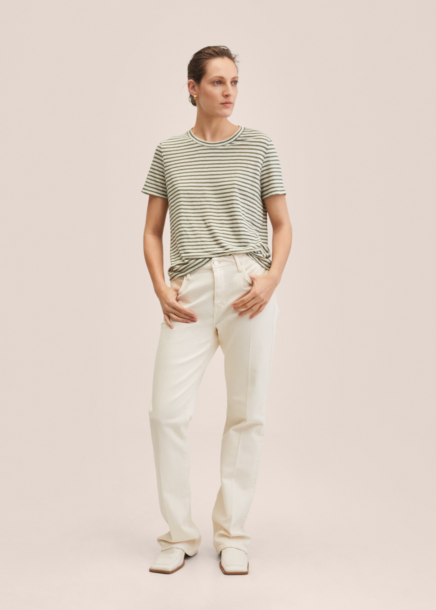 100% linen t-shirt - General plane
