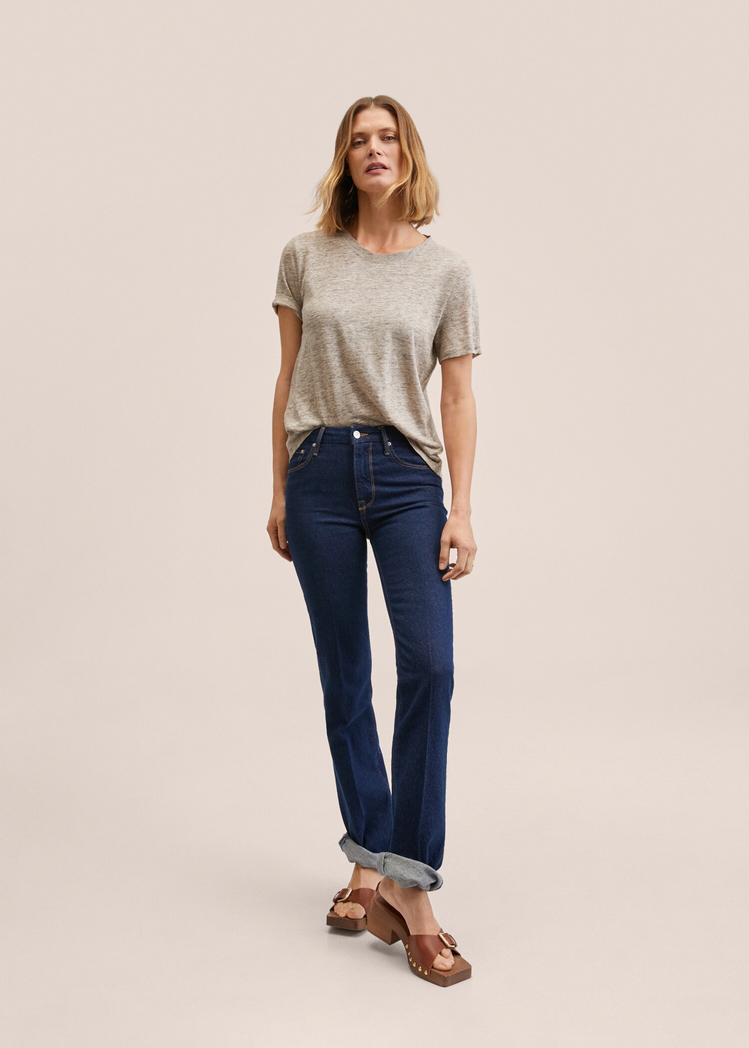 100% linen t-shirt - General plane