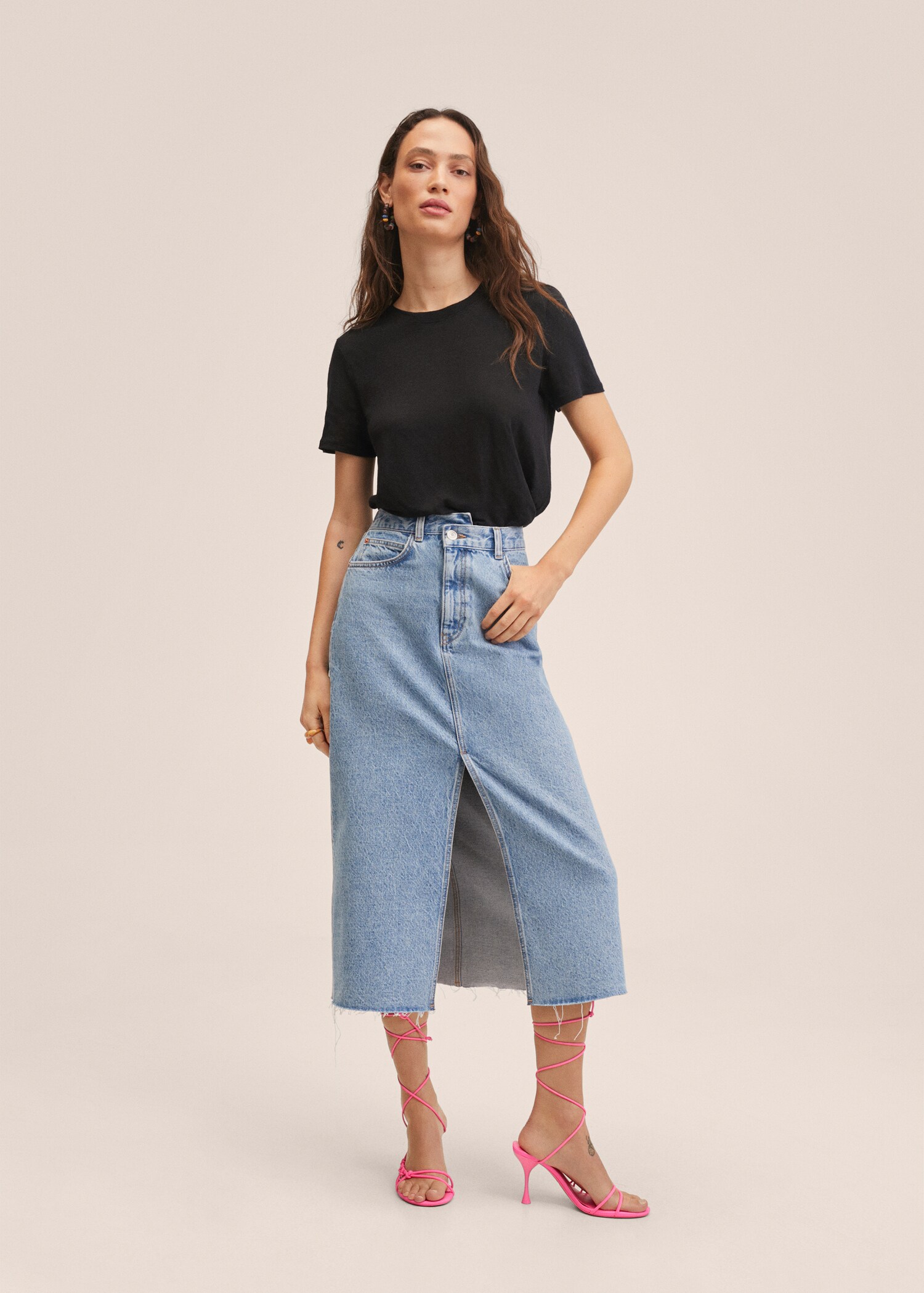 100% linen t-shirt - General plane