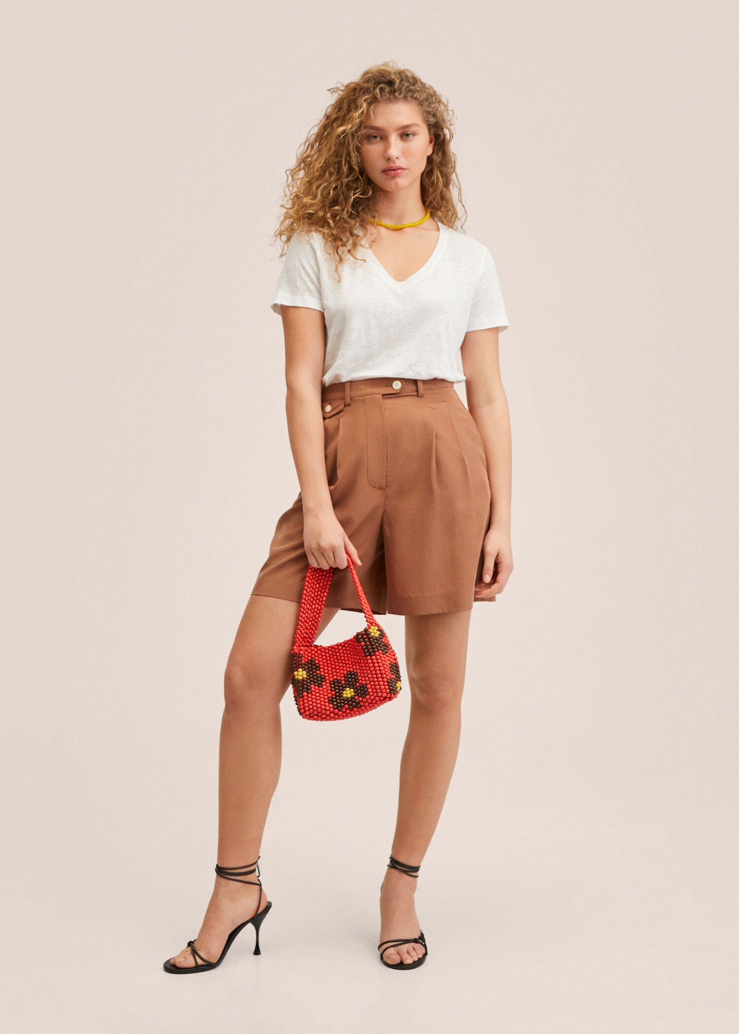 100% linen t-shirt - General plane