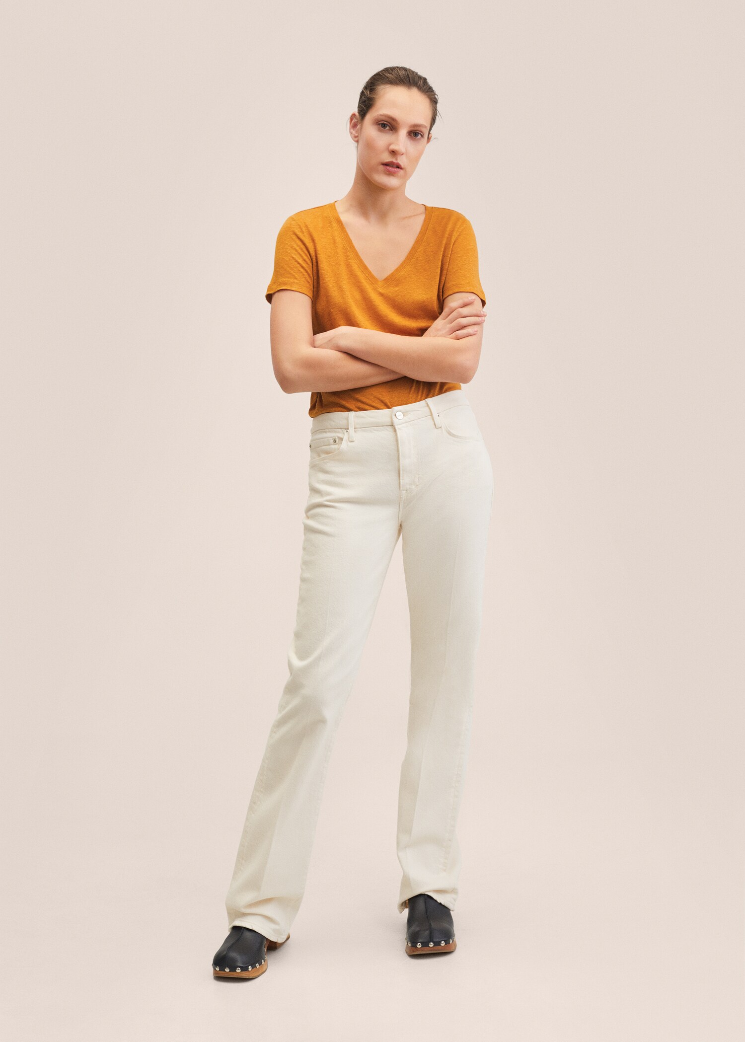 100% linen t-shirt - General plane