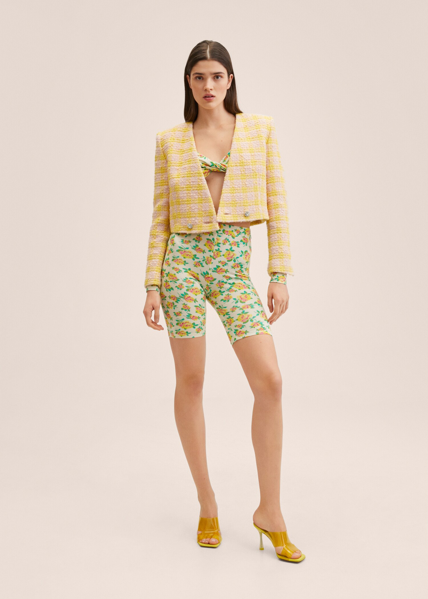 Printed crop top - General plane