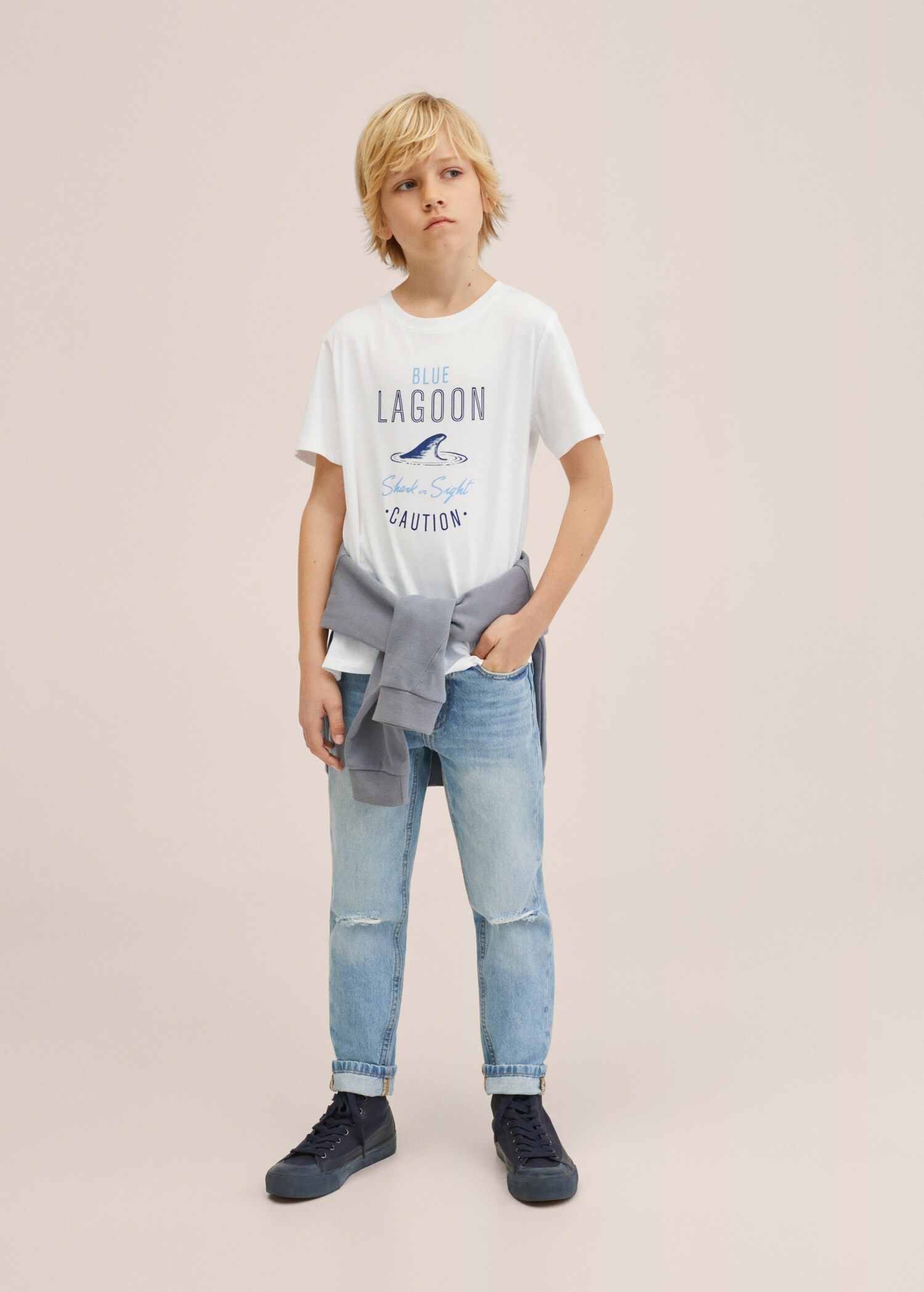 Camiseta estampada algodón - Plano general