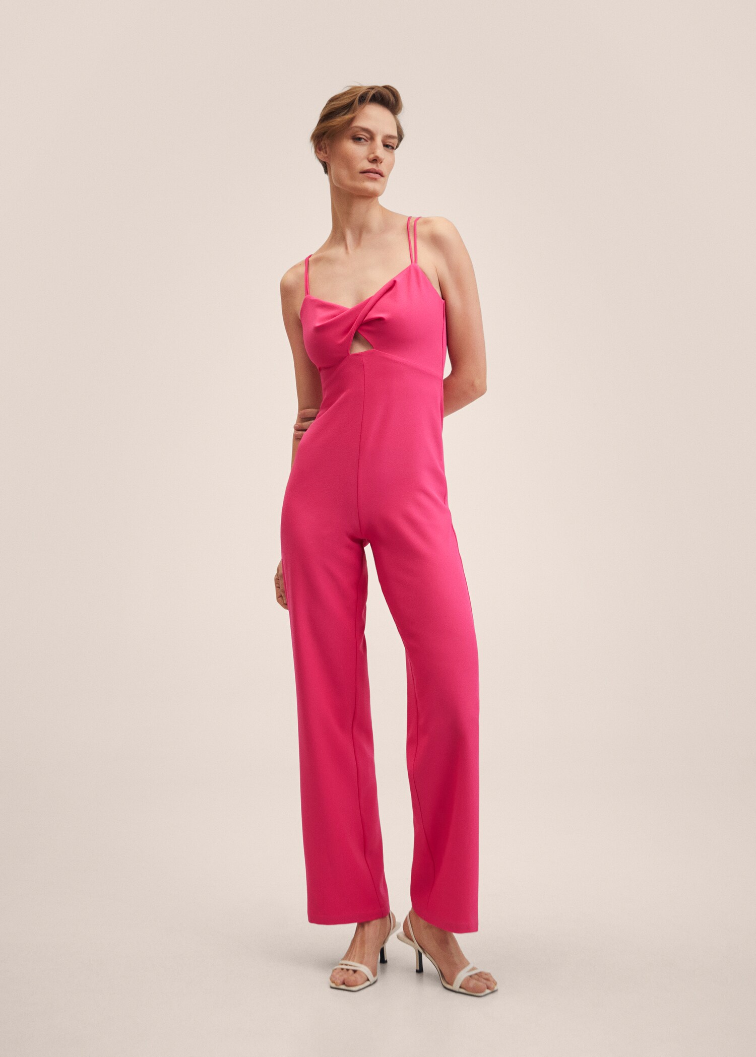 Cut-out detail jumpsuit - General plane