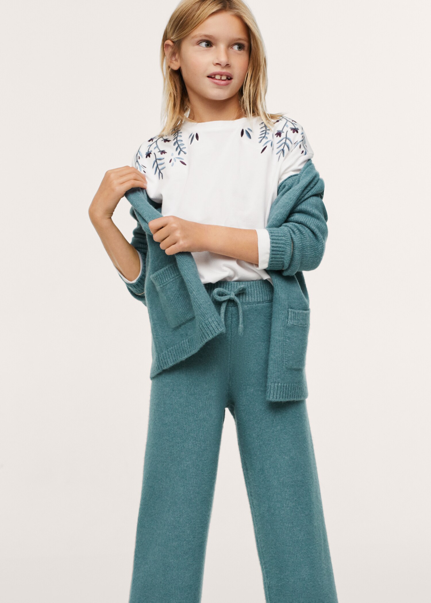 Embroidered long-sleeved t-shirt - General plane