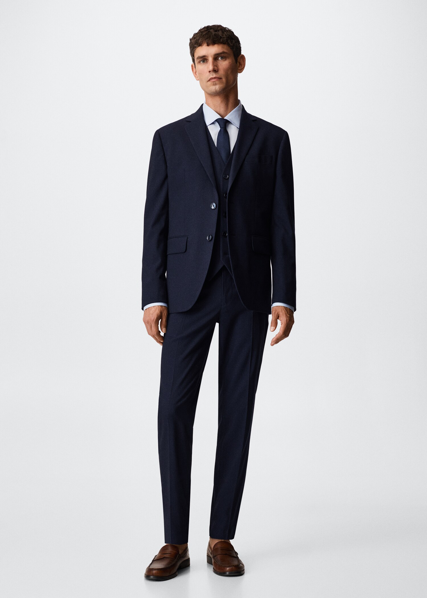 Slim Fit Anzugweste - Allgemeine Ansicht