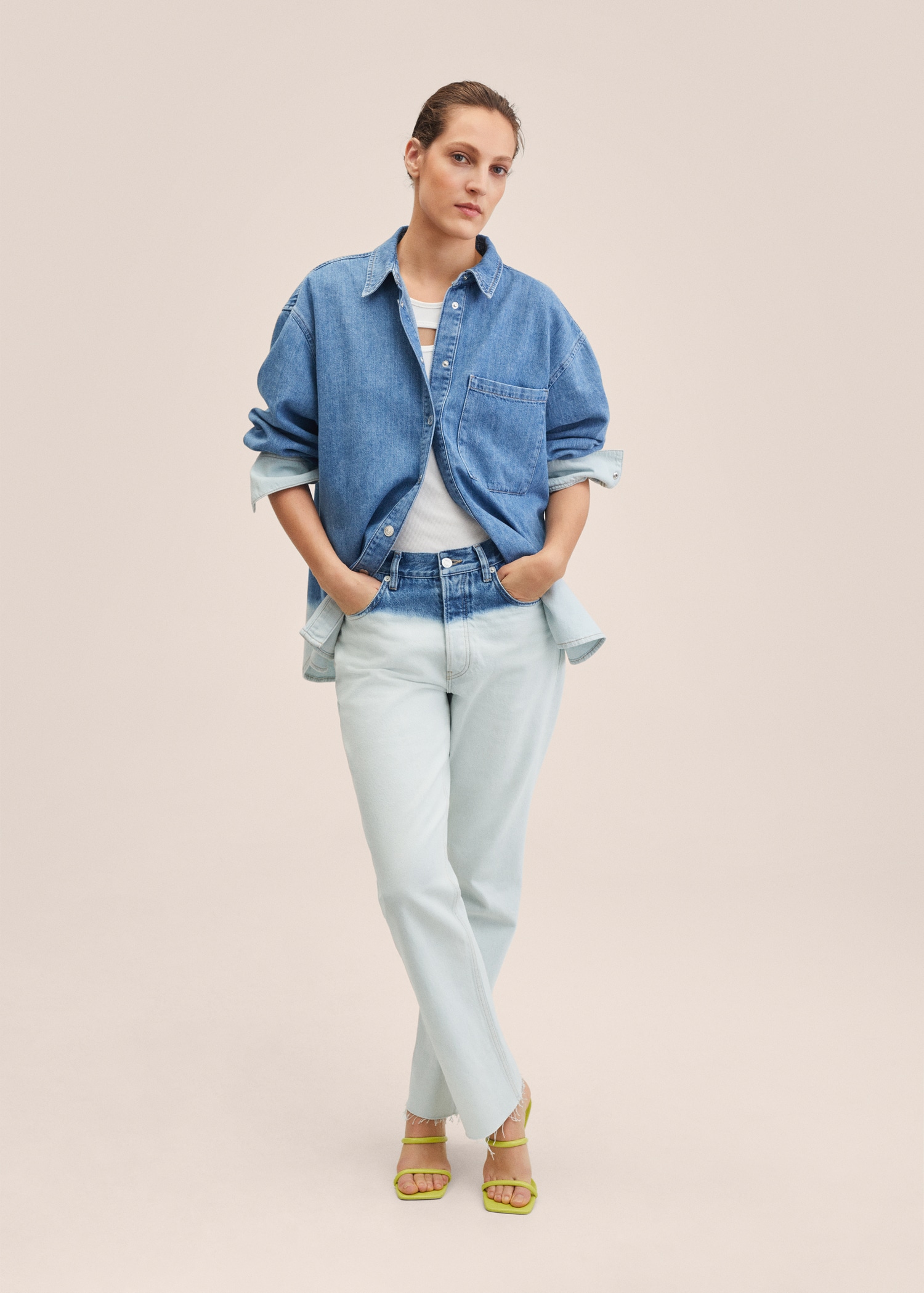  Jean straight tie and dye  - Plan général