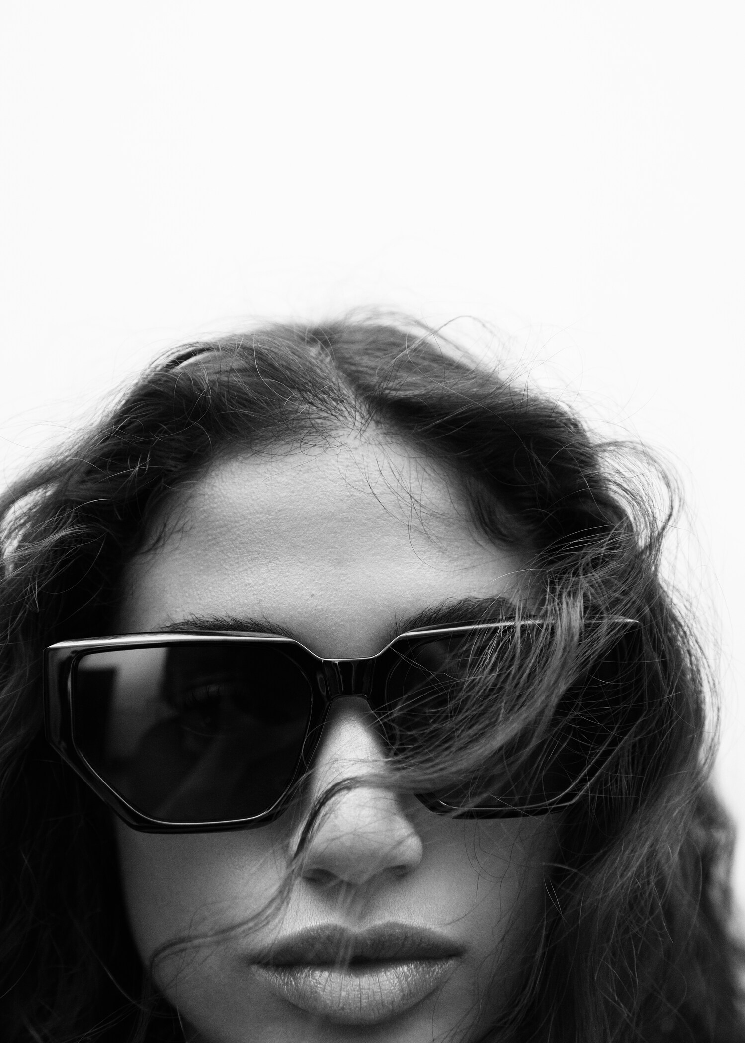 Sonnenbrille mit Azetatfassung - Allgemeine Ansicht