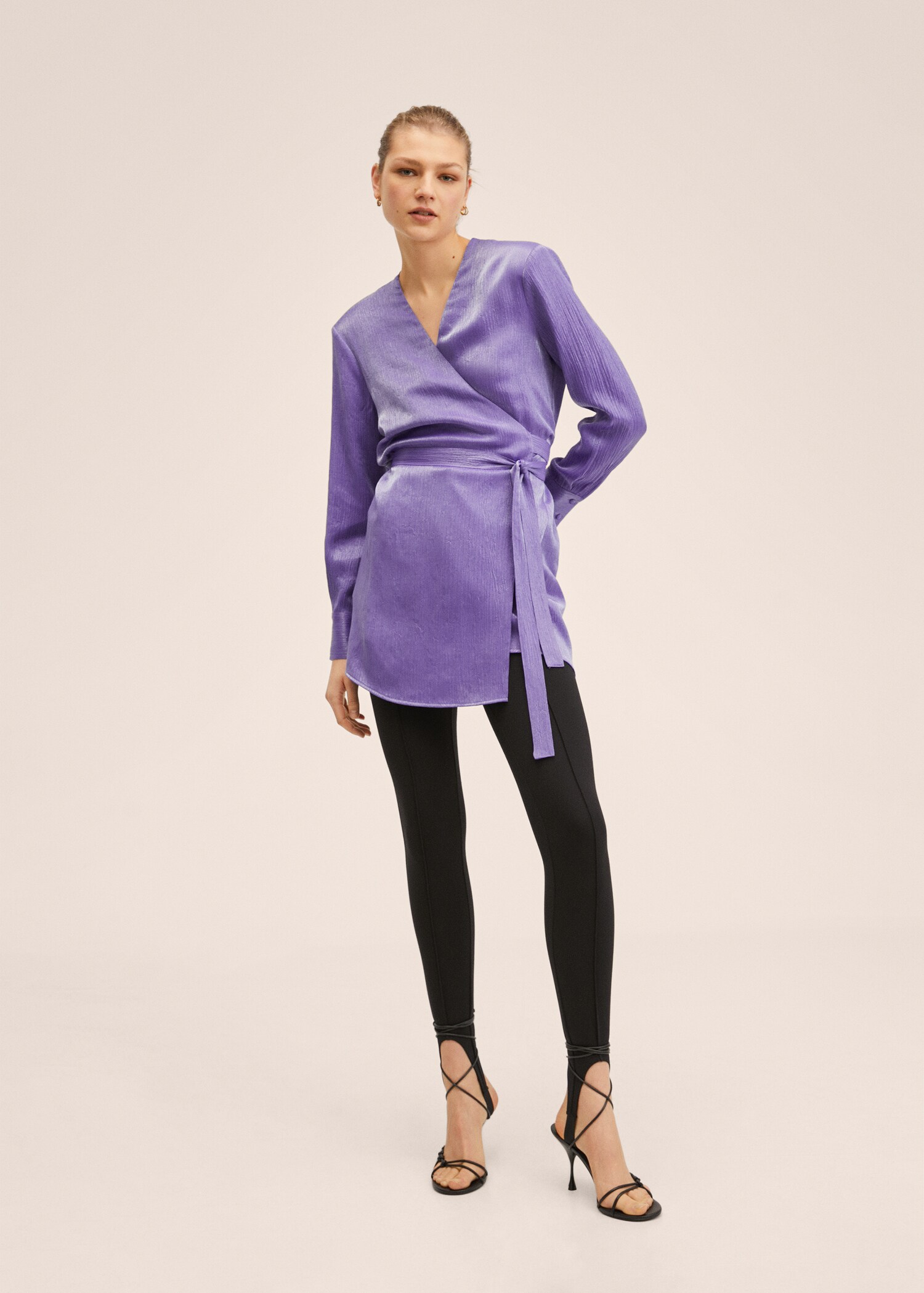 Fließende Oversized-Bluse - Allgemeine Ansicht