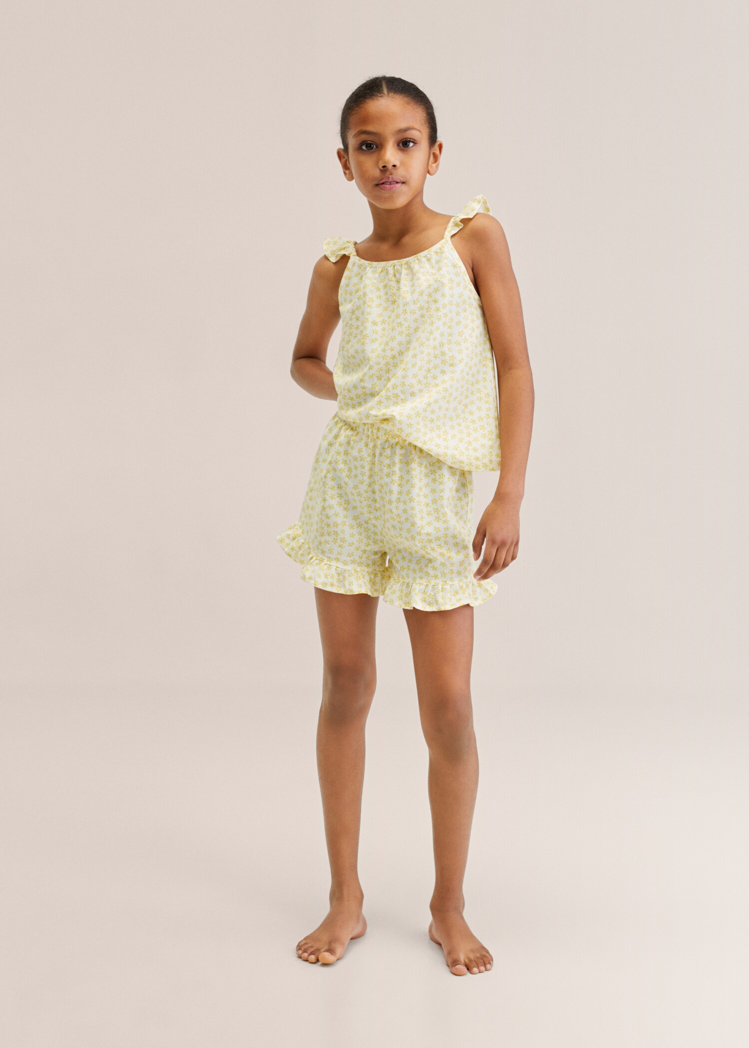 Pijama corto estampado - Plano general