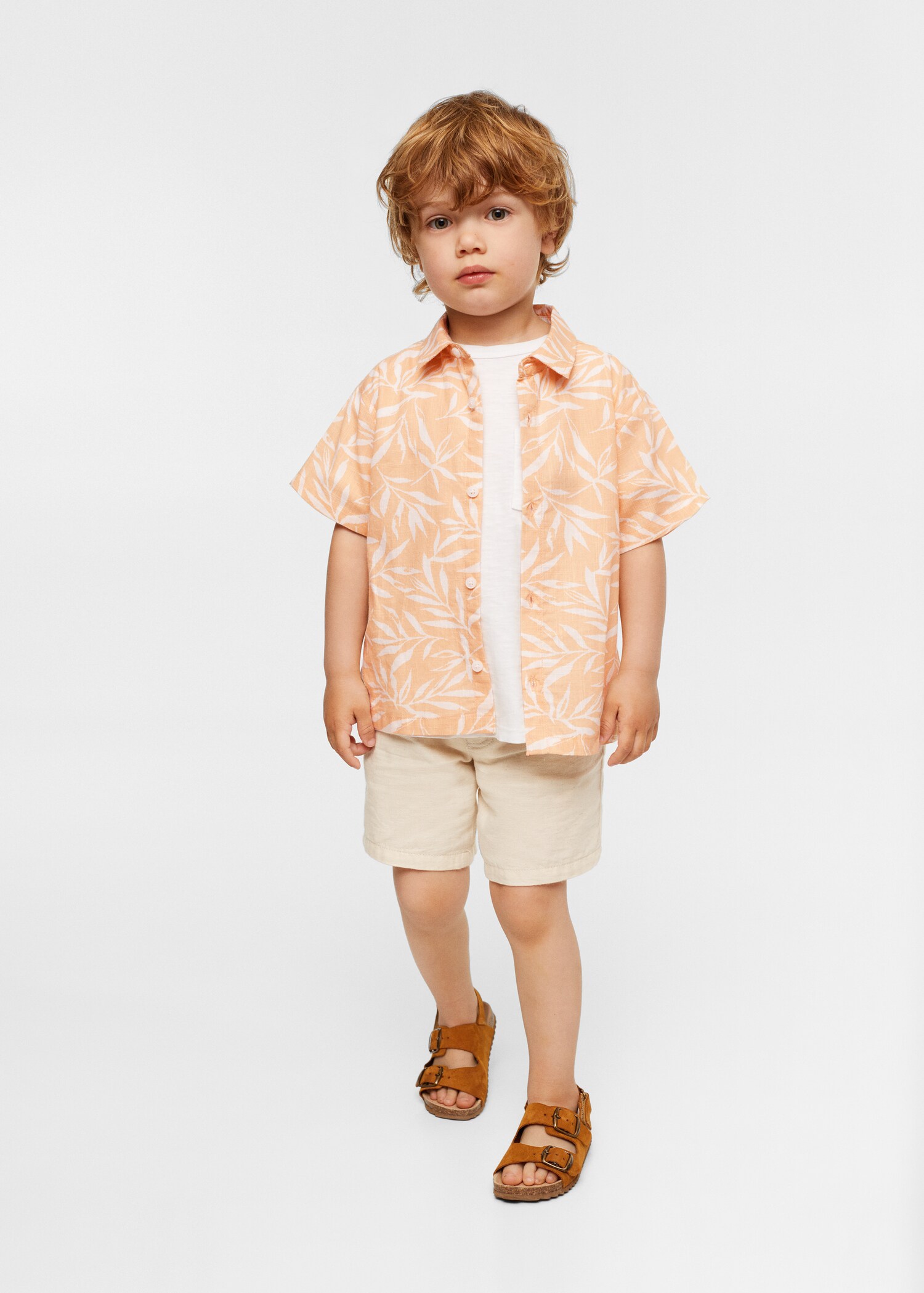 Tropical print shirt - General plane