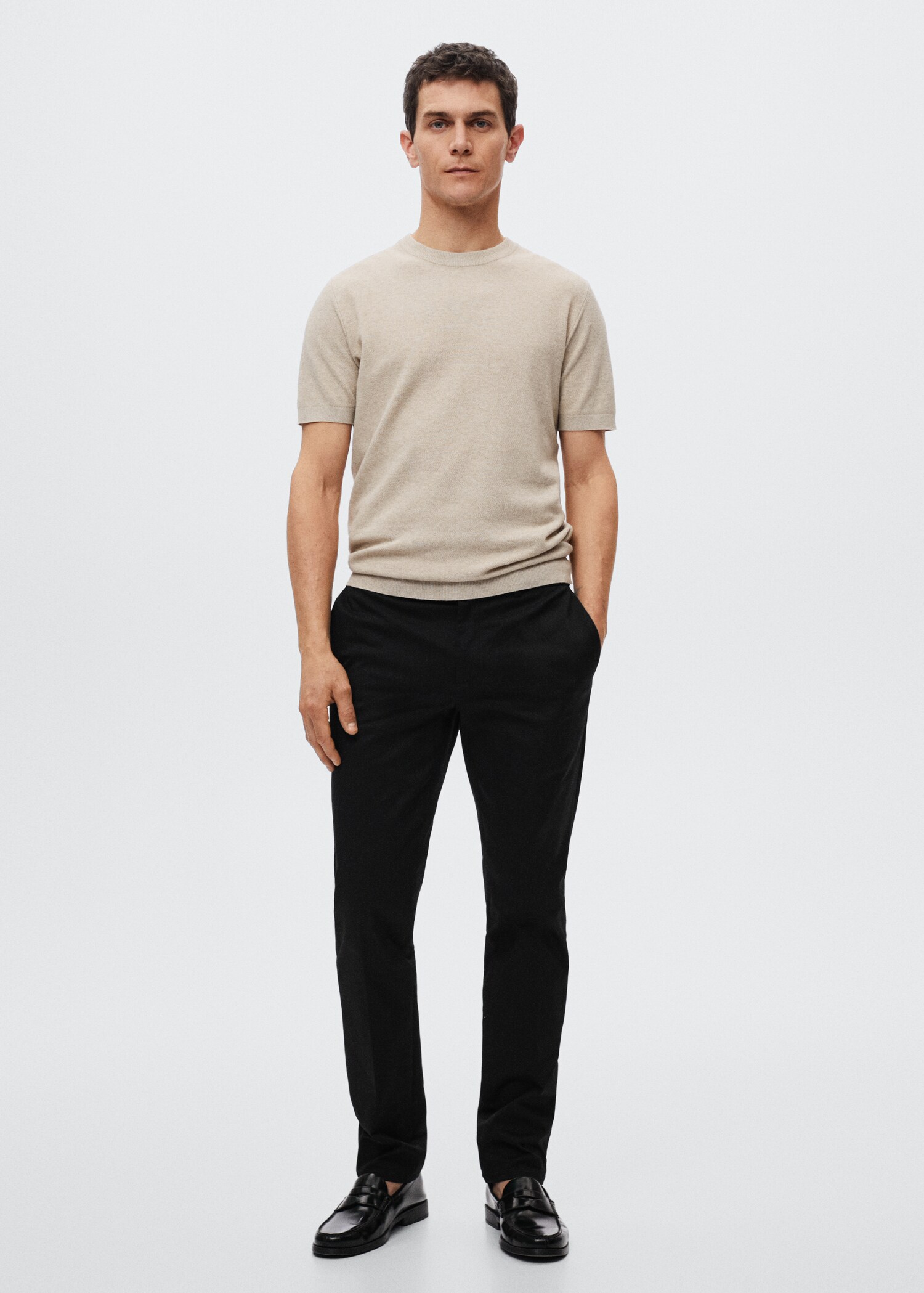 Slim fit chino trousers - General plane