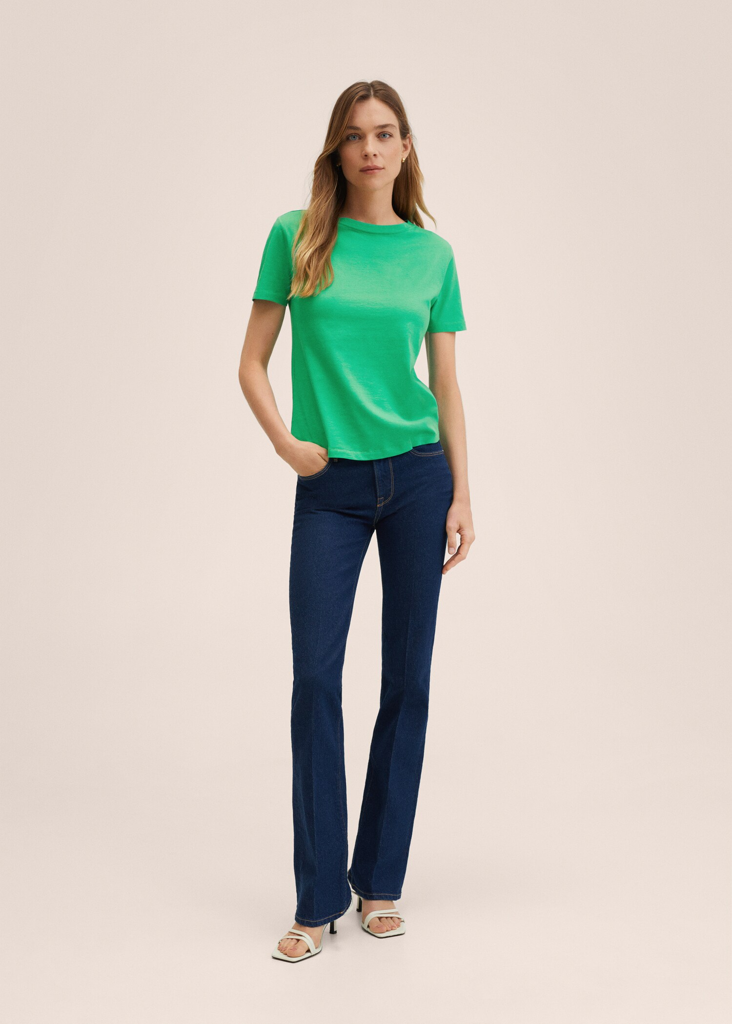 Camiseta básica algodón - Plano general