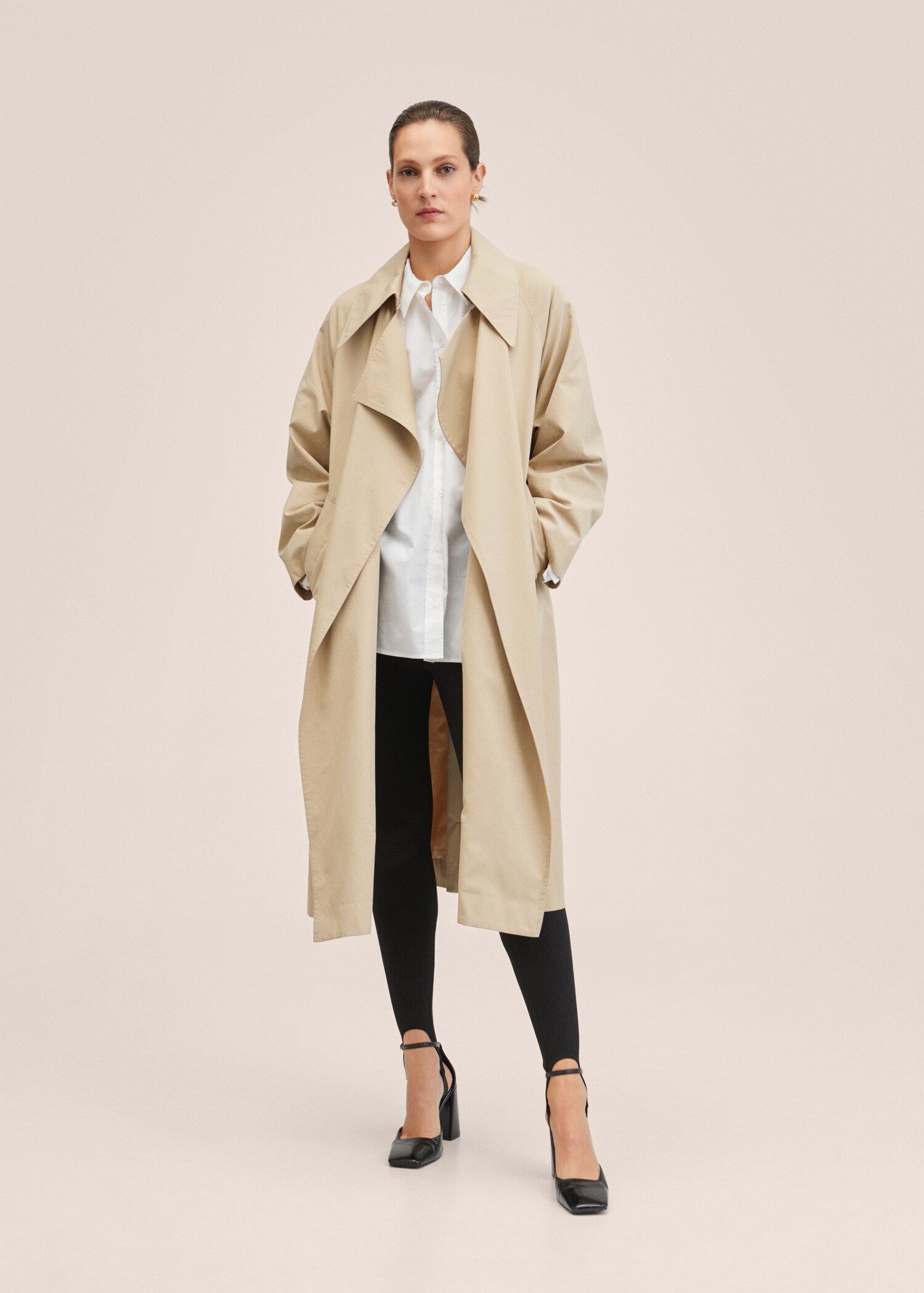 Bavlněná košile oversize - Celkový náhled
