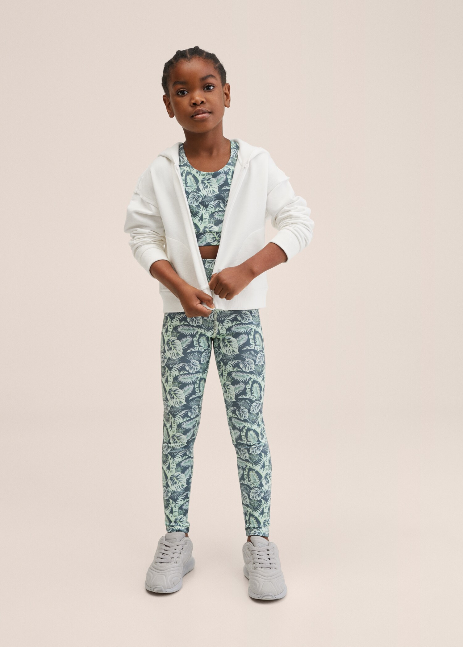 Cropped sweatshirt hoodie - General plane