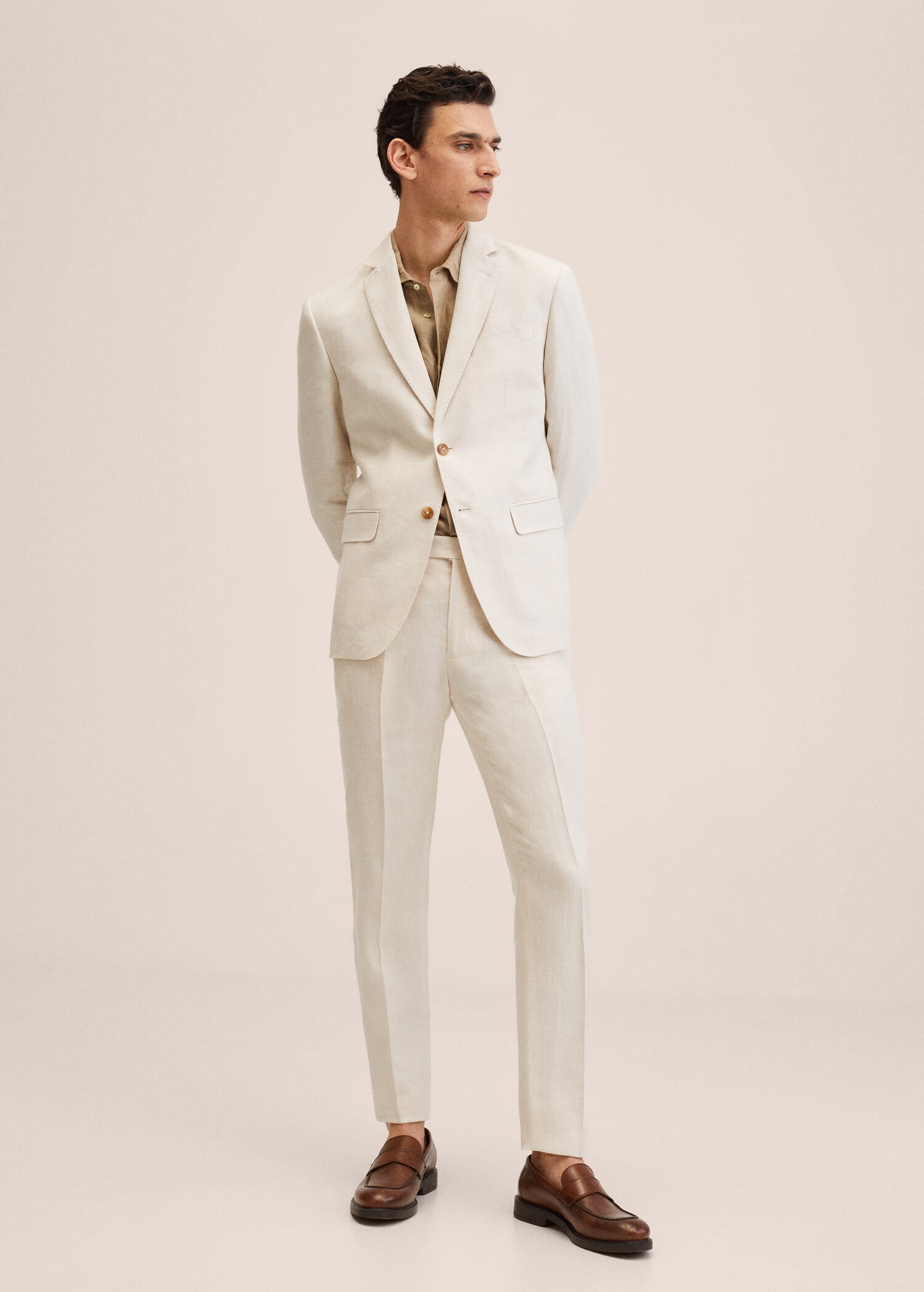 Pantalons vestit lli - Pla general