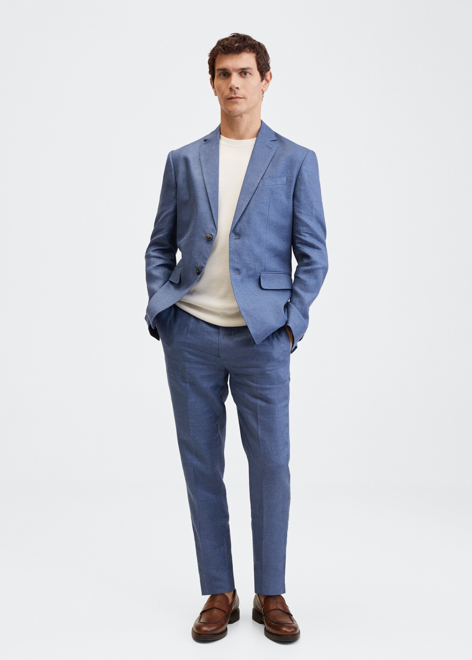  Linen suit trousers - General plane