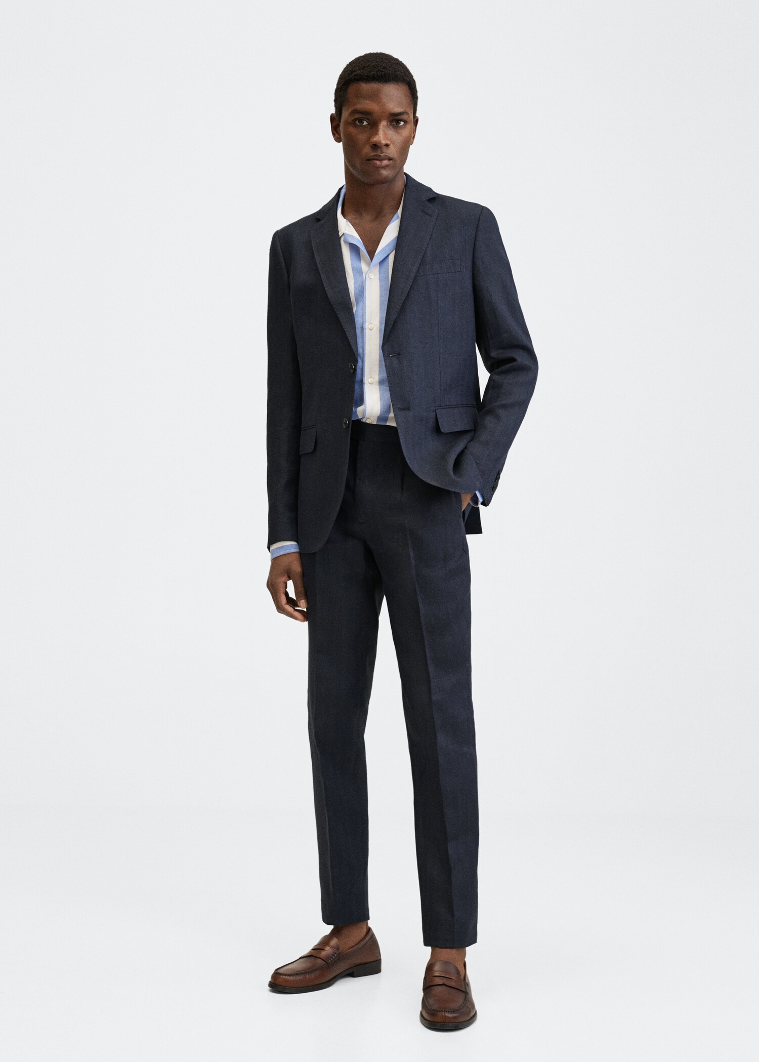  Linen suit trousers - General plane