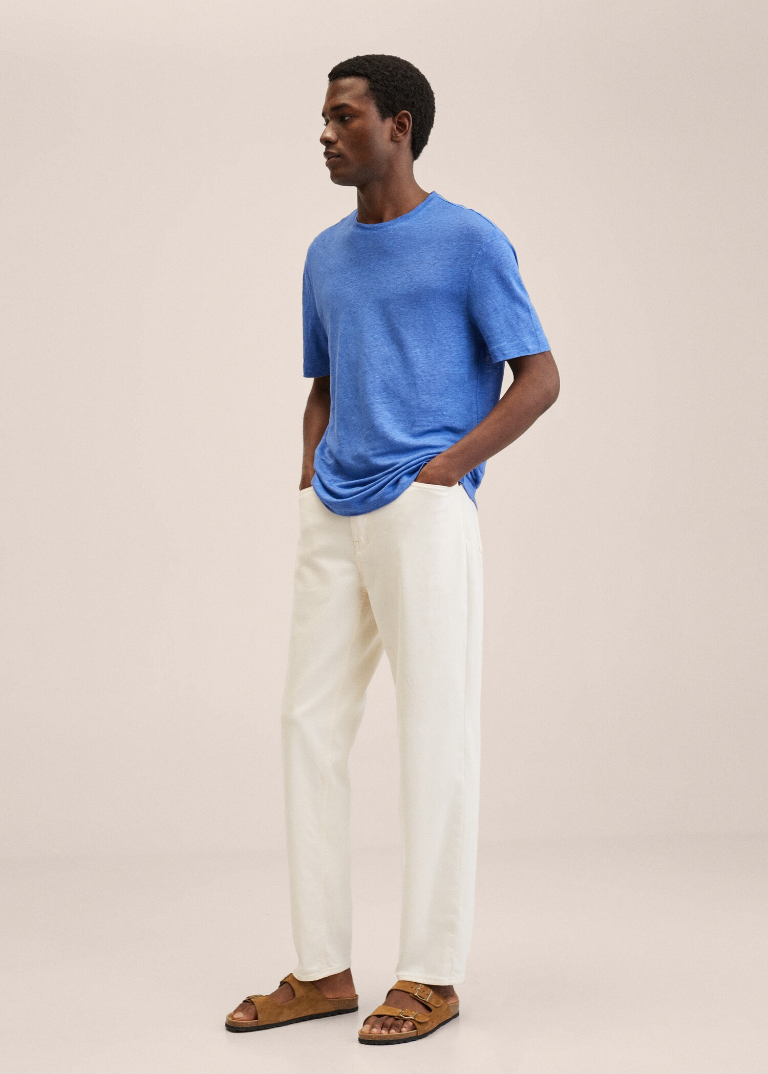 100% linen t-shirt - General plane