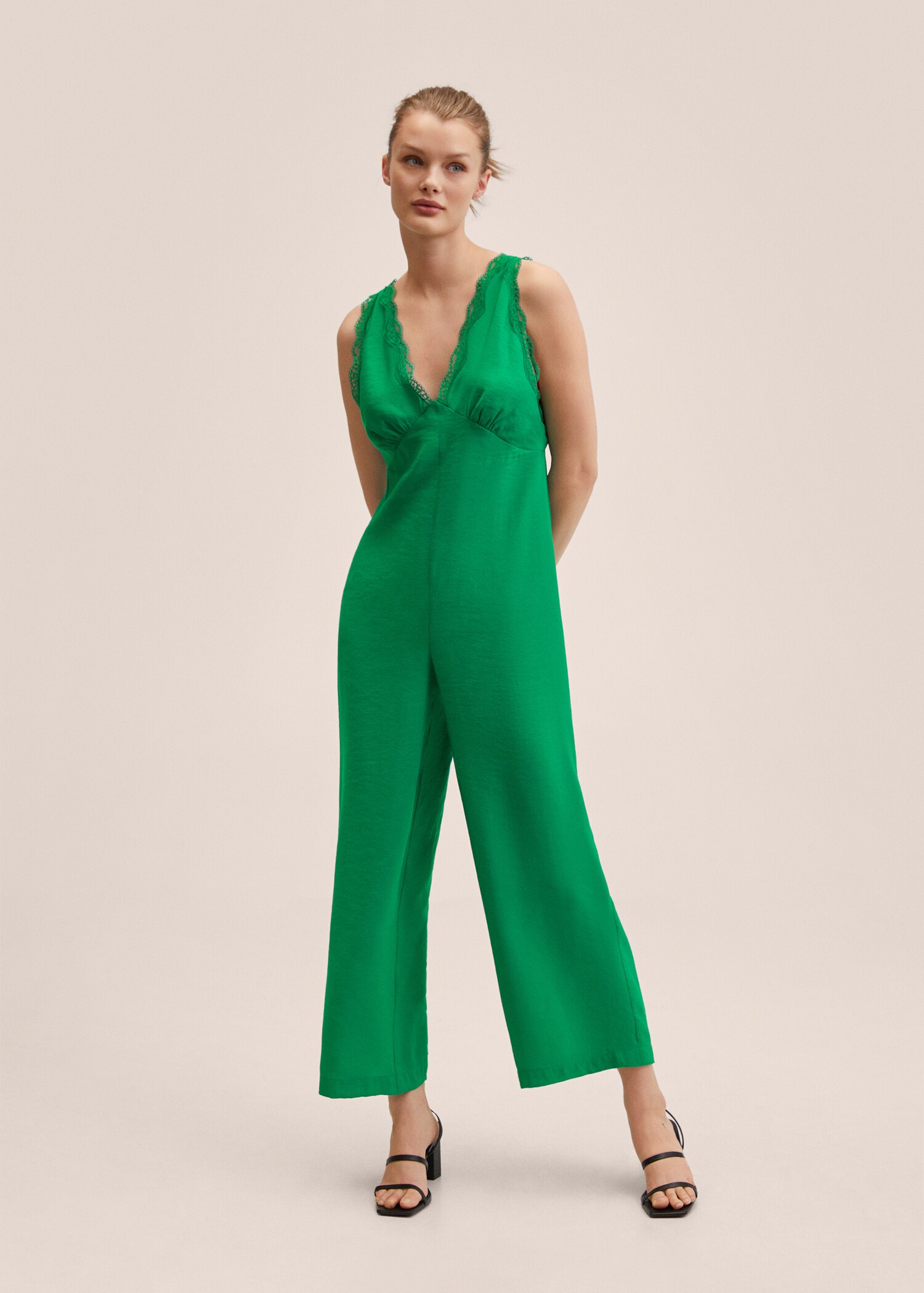 Lace jumpsuit - General plane
