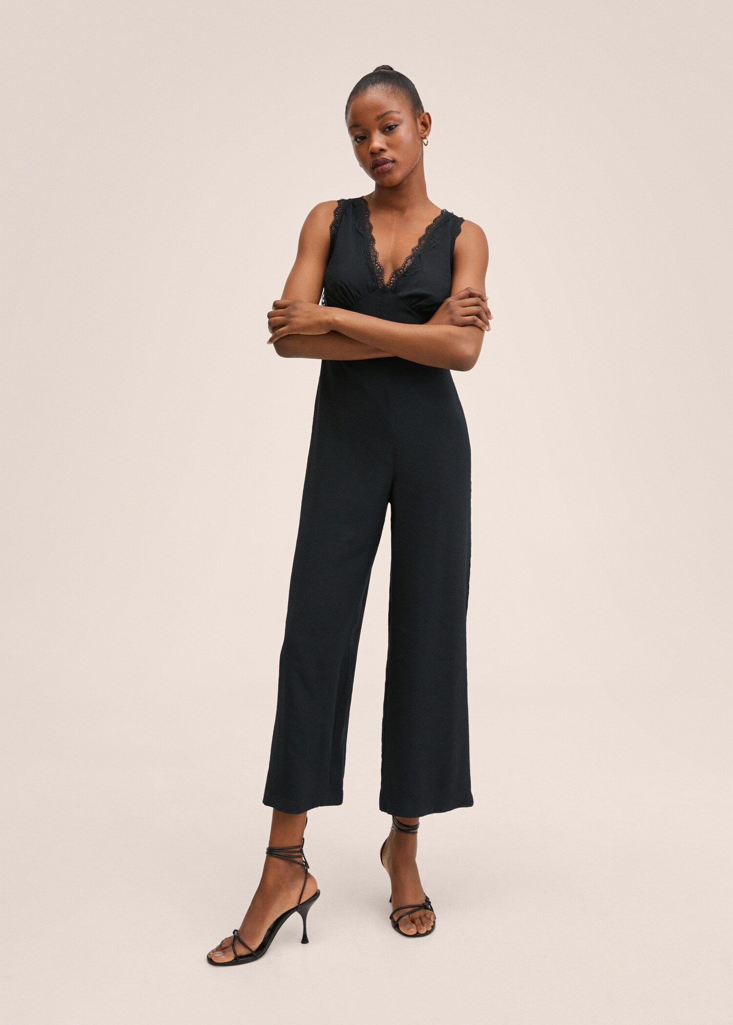 Lace jumpsuit - General plane