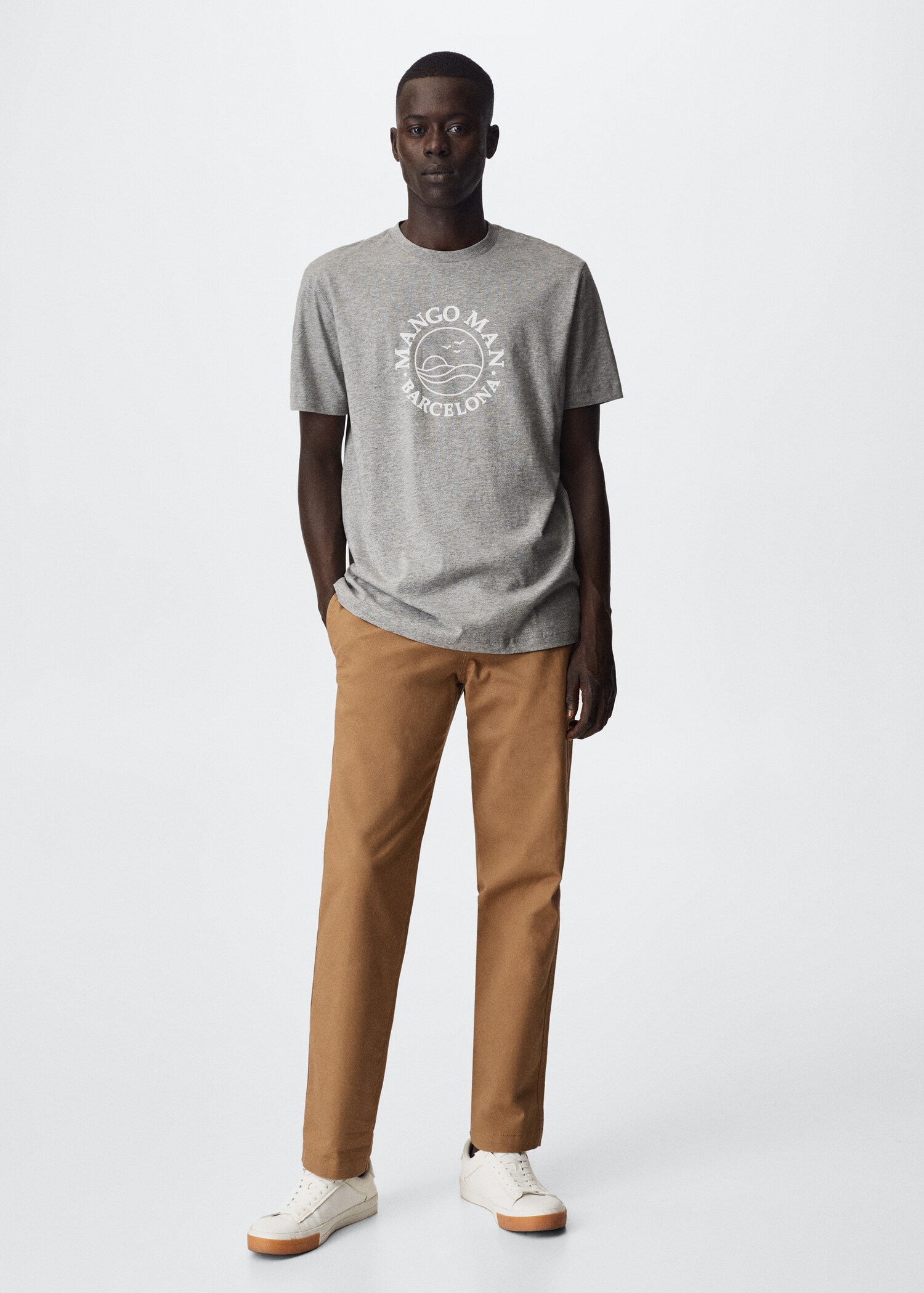 Logo cotton T-shirt - General plane