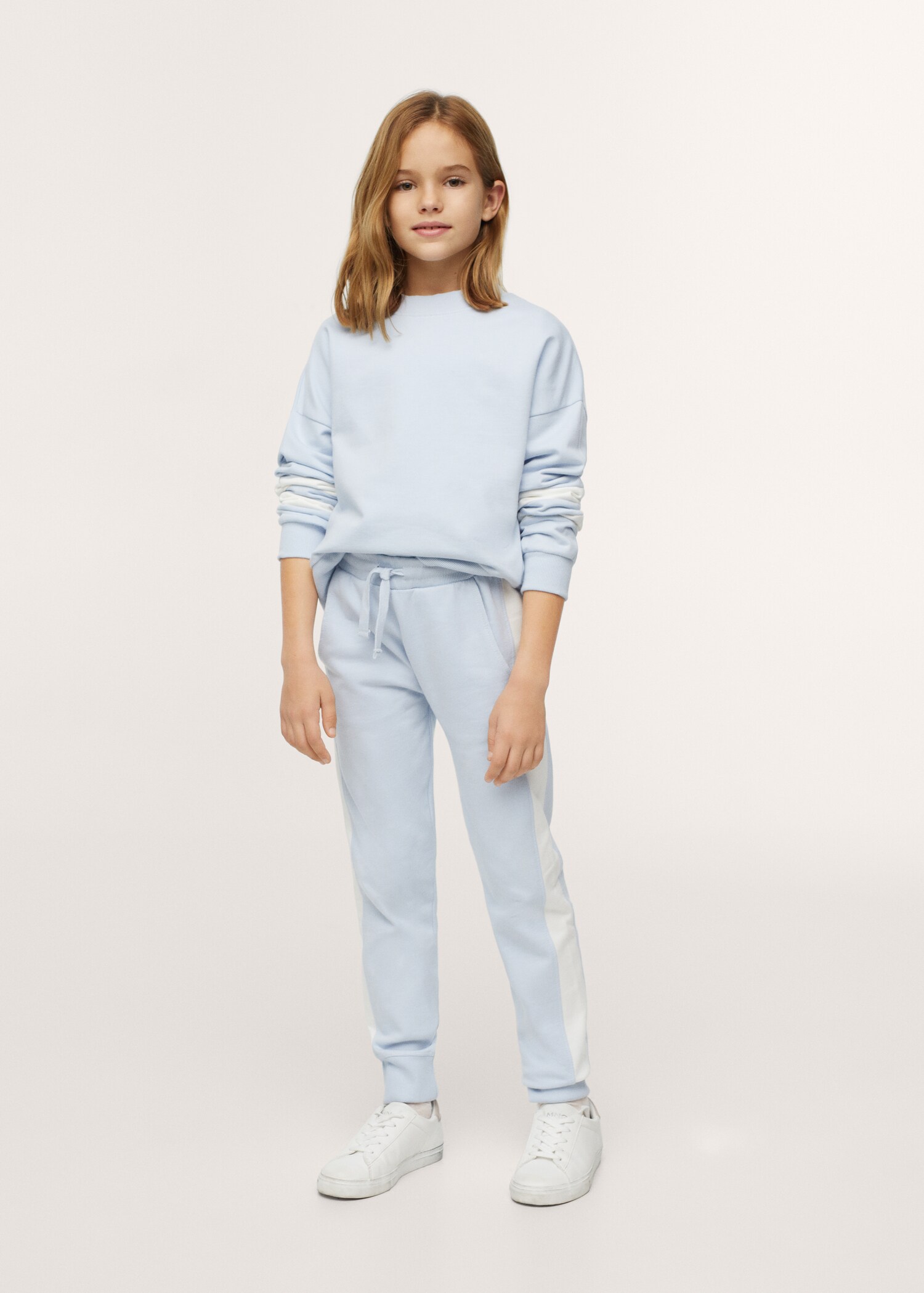 Kalhoty jogger s pruhy - Celkový náhled